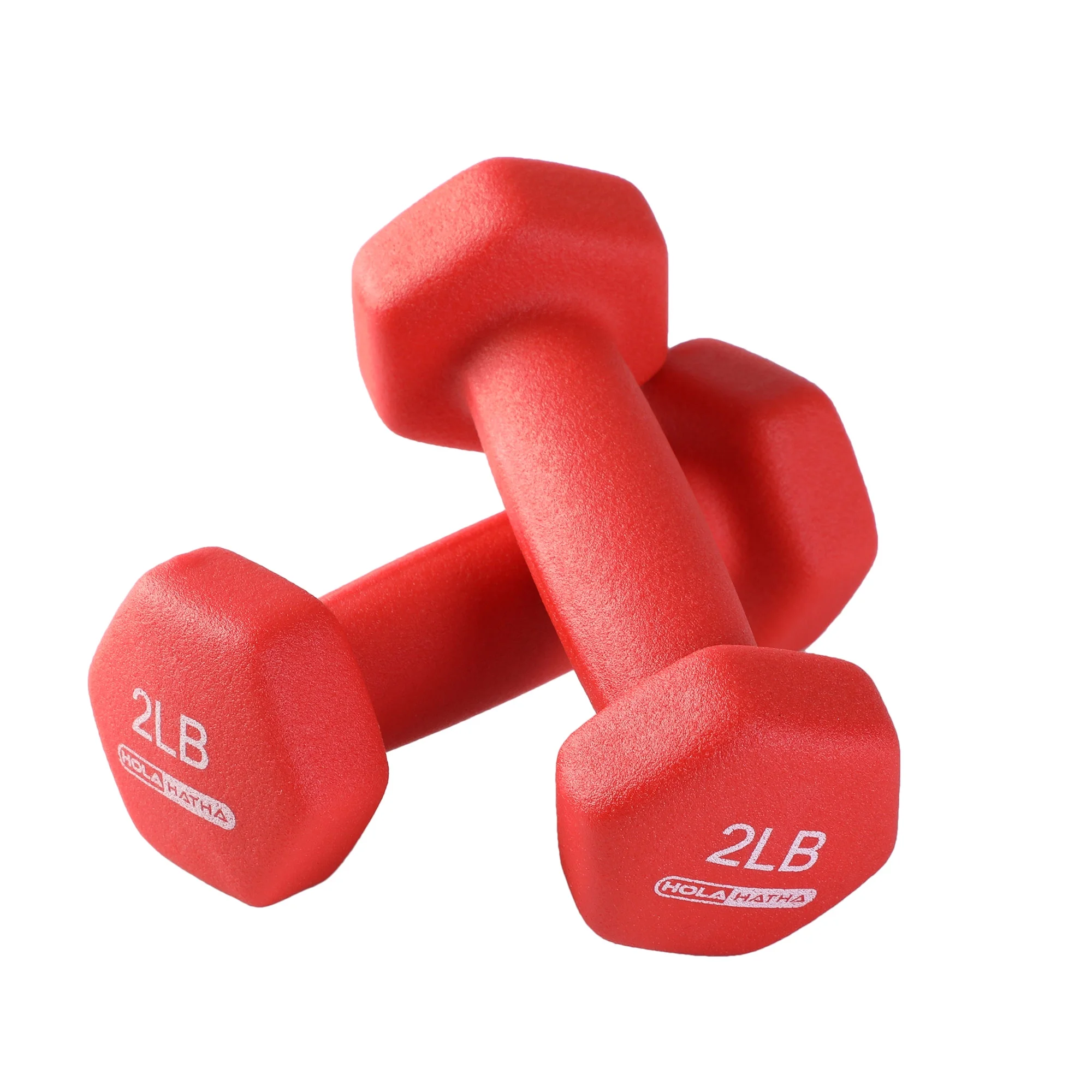 HolaHatha 3, 5, and 8 Pound Dumbbell Hand Weight Set with Storage Rack, Multi - Womvr