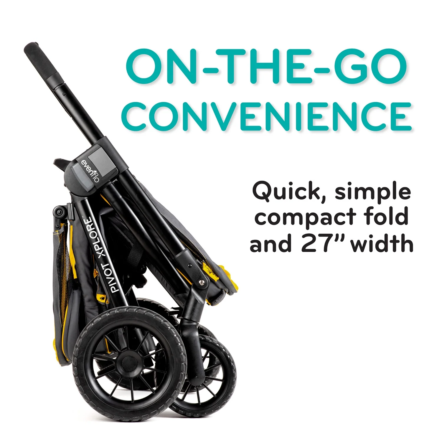 Evenflo Pivot Xplore All Terrain Stroller Wagon, Adventurer, Unisex, 6 Months - 5 Years - Womvr