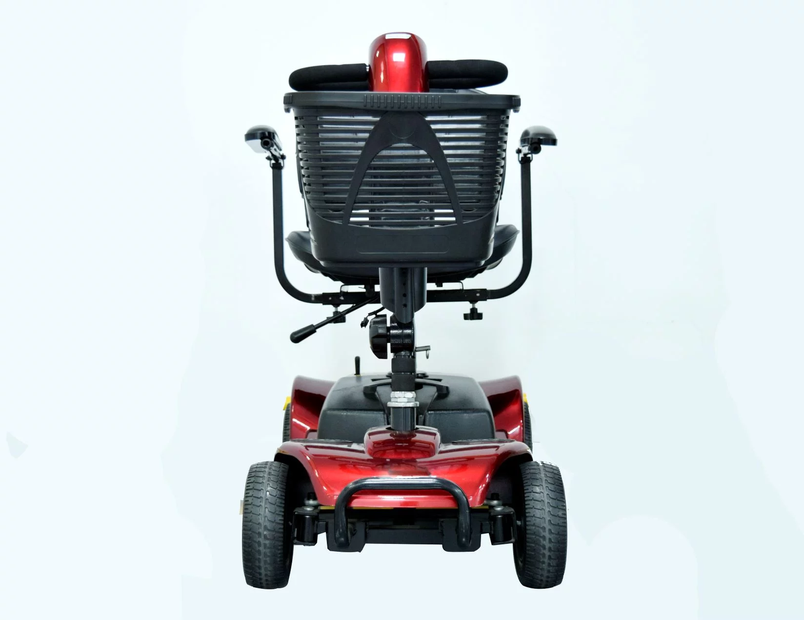 Equate Mobility 4-Wheel Motorized Power Scooter, Red - Womvr
