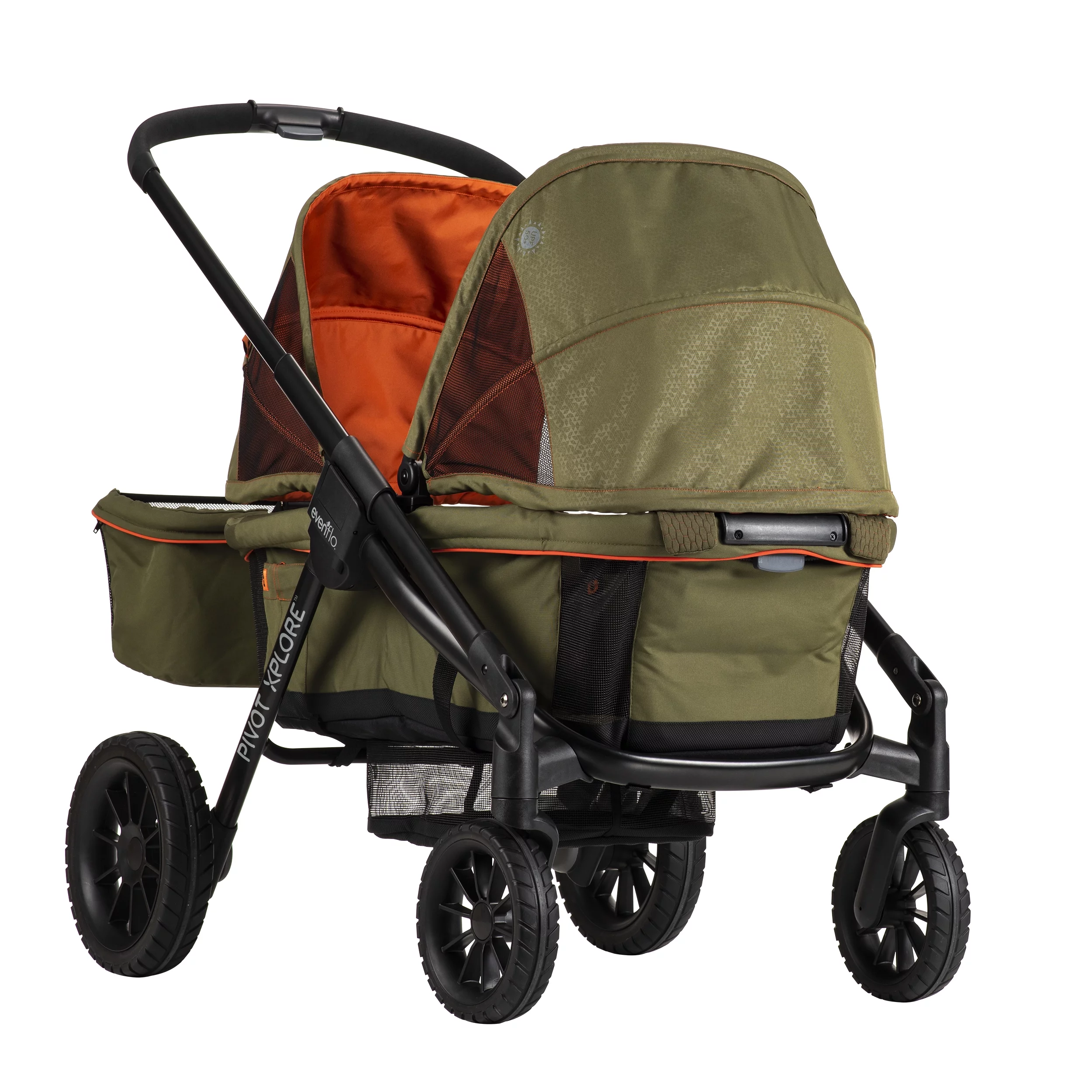 Evenflo Pivot Xplore All Terrain Stroller Wagon, Adventurer, Unisex, 6 Months - 5 Years - Womvr