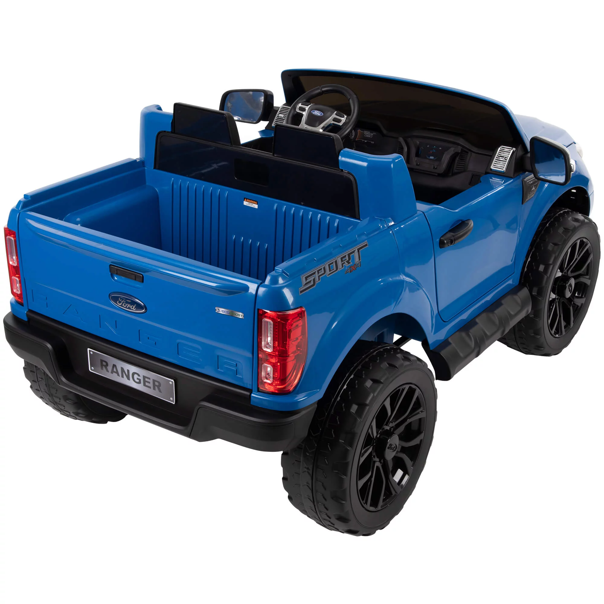 12V Ford Ranger Lariat Ride-On Electric Car for Kids by Huffy - Womvr