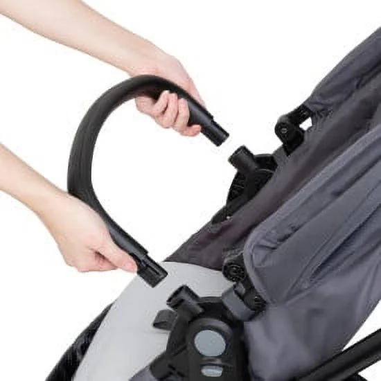 Baby Trend Sonar Switch 6-in-1 Modular Travel System with EZ-Lift PLUS Infant Car Seat - Desert Cloud - Gray - Womvr