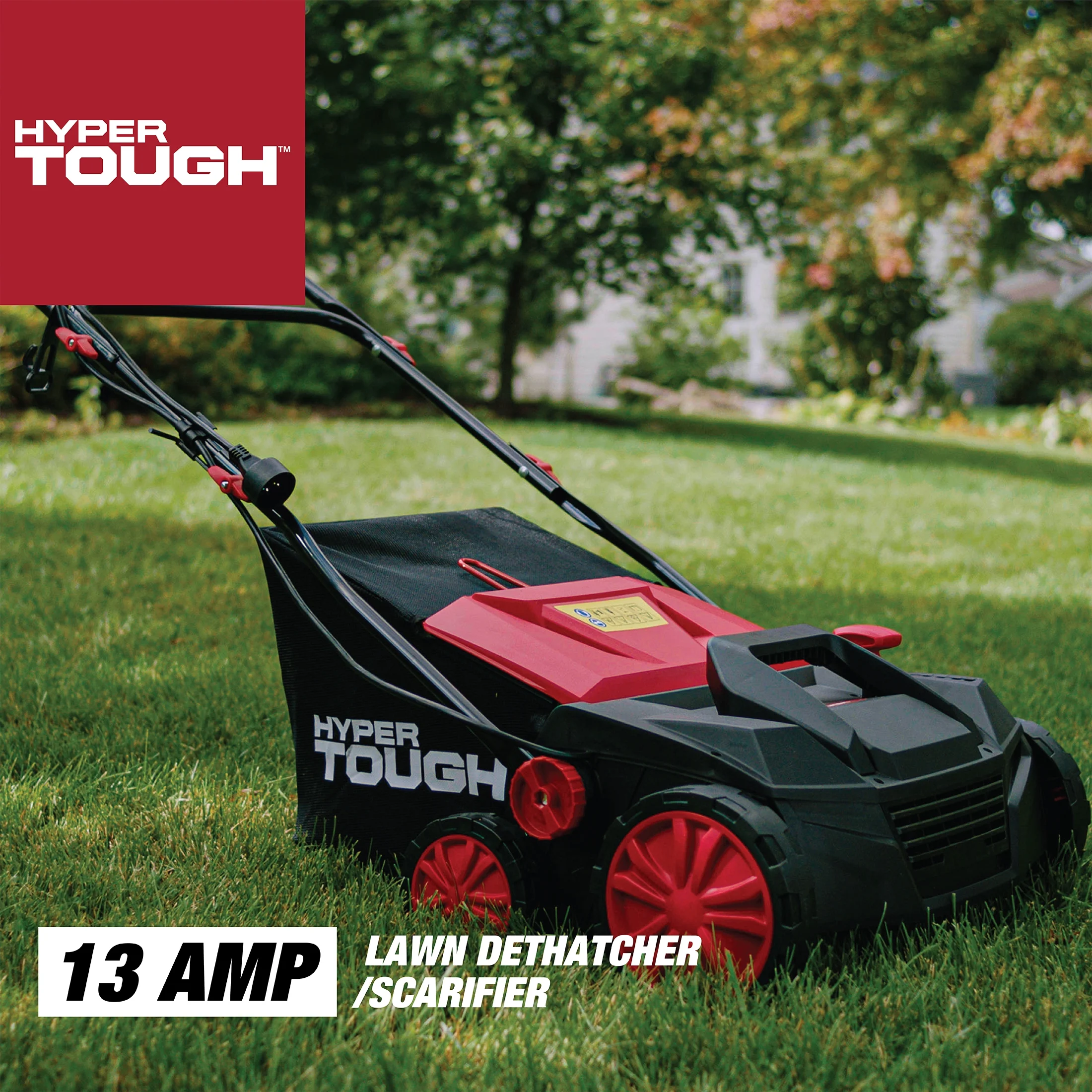 Hyper Tough 13-Amp Electric Lawn Dethatcher/Scarifier - Womvr
