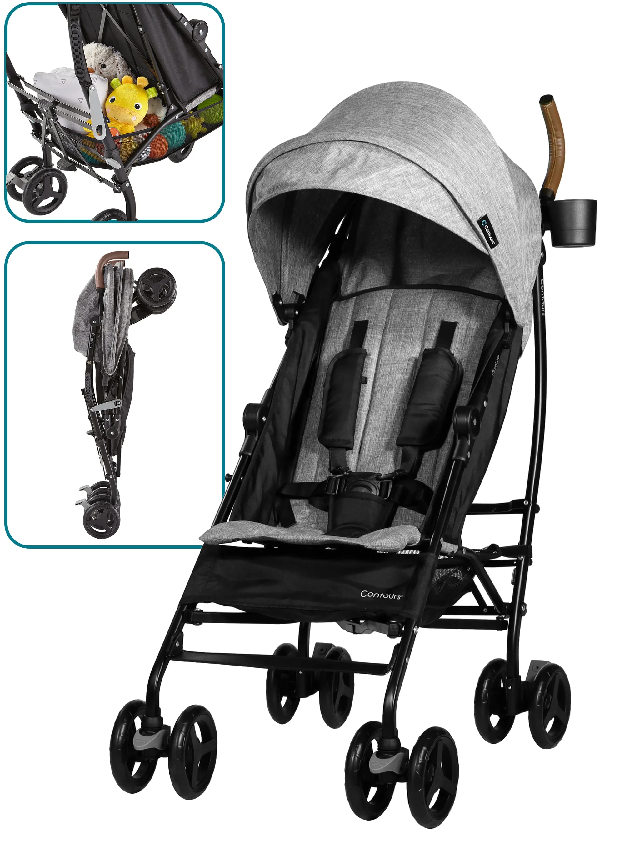 Contours Maxlite Lightweight Stroller - Womvr