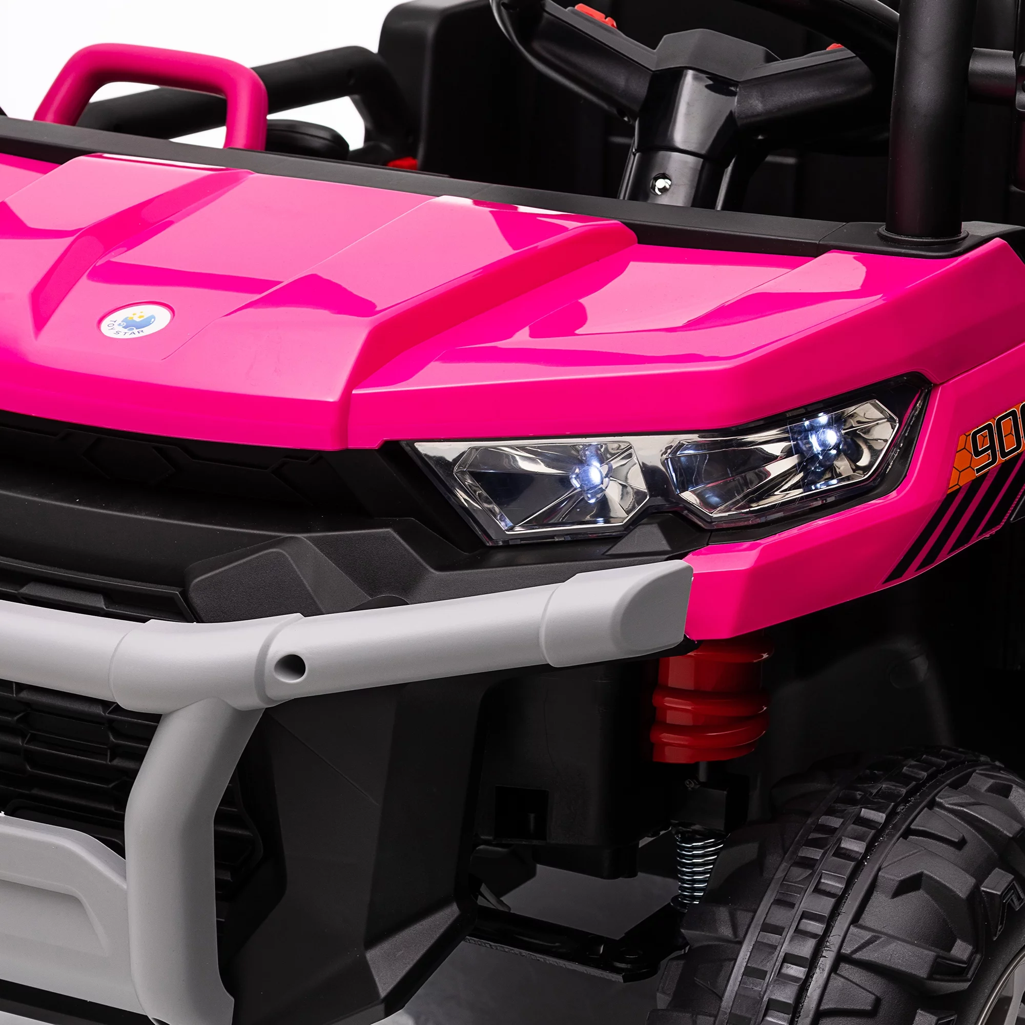 24V Kids Ride On Dump Truck 2 Seater with Remote,Green - Womvr