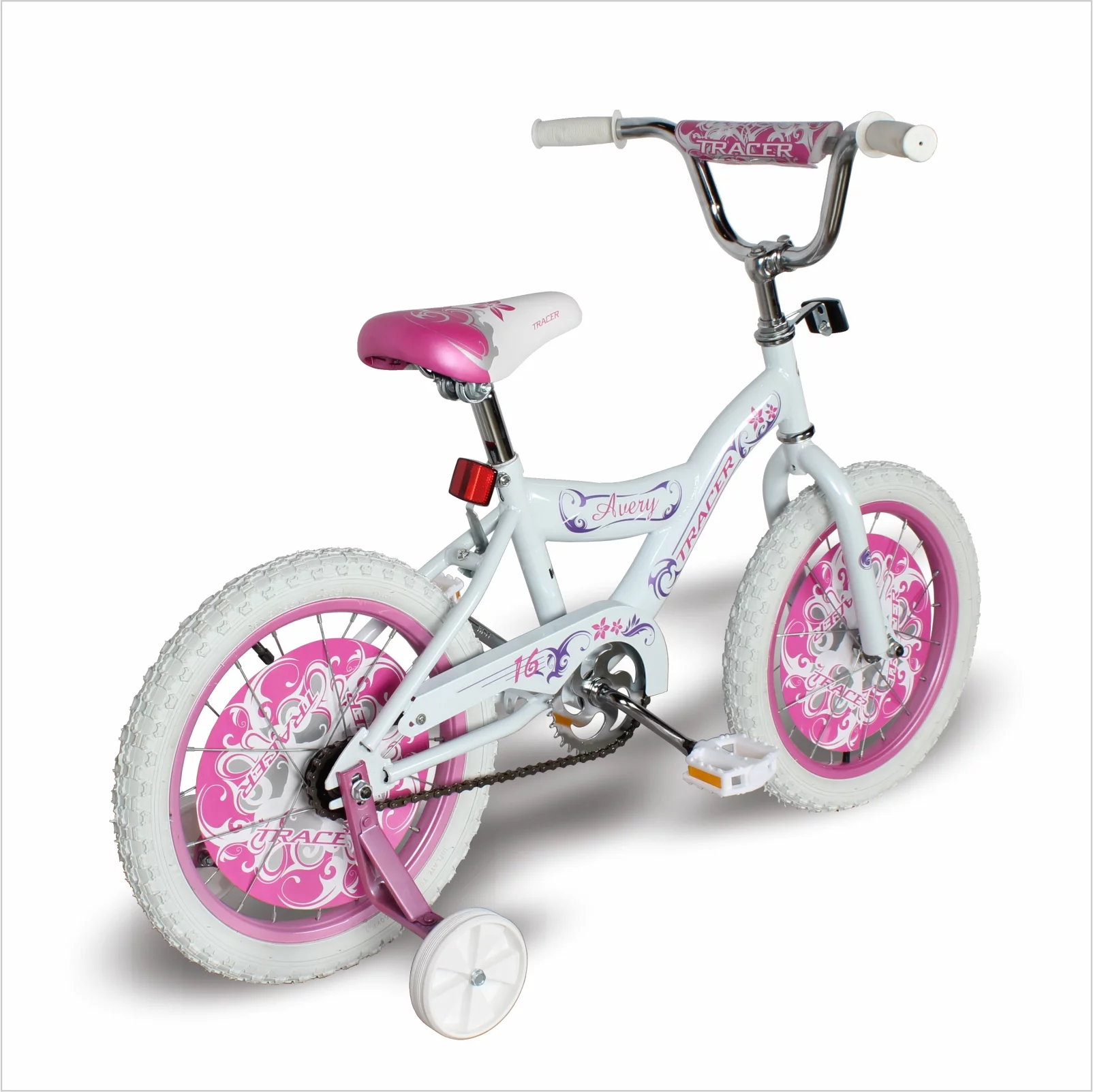TRACER Daisy BMX 20 Inch Kids Bike, Boy and Girls Age 5 to 9, Purple - Womvr