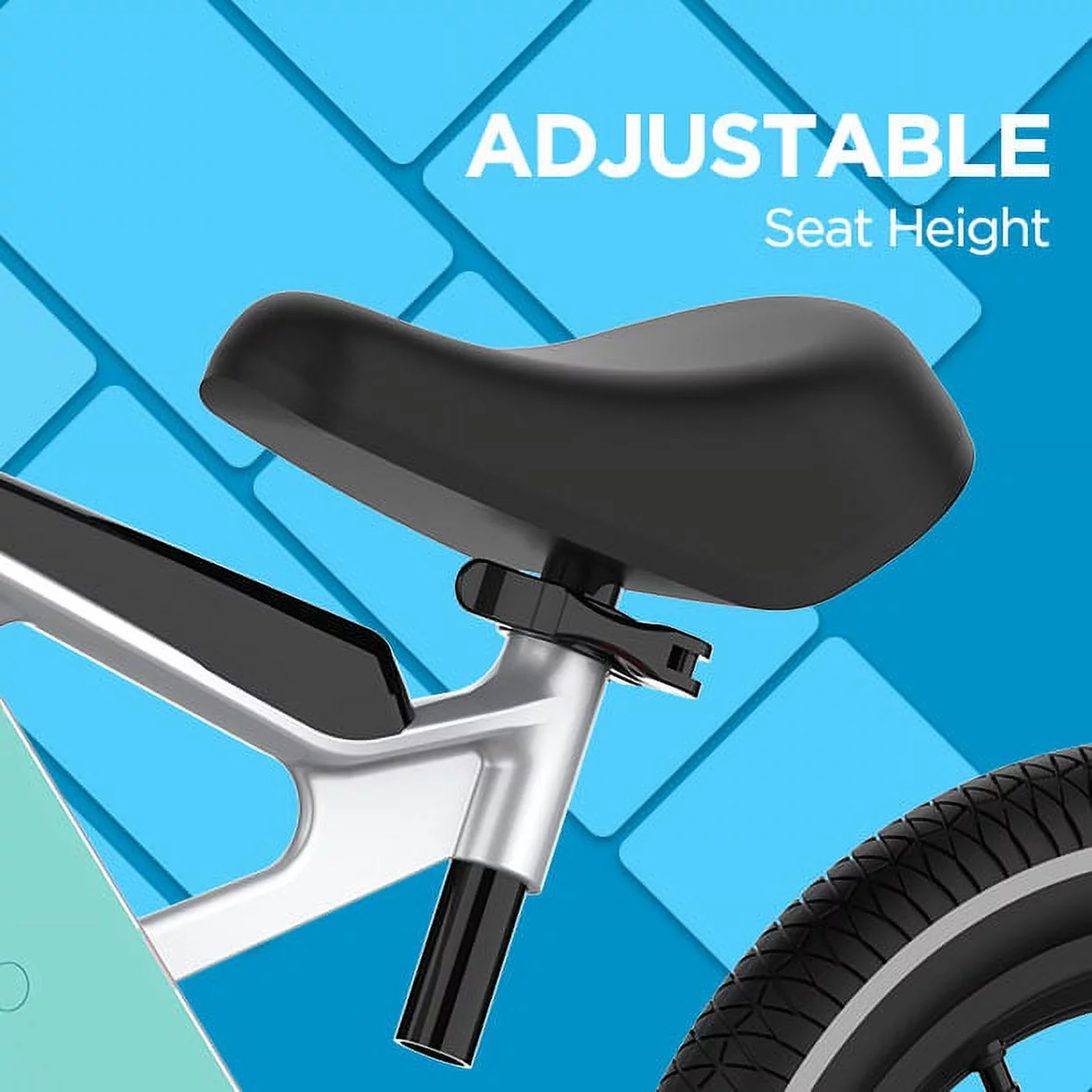 Hover-1 Kids My First E-Bike for Children, 8 mph Max Speed, Red - Womvr