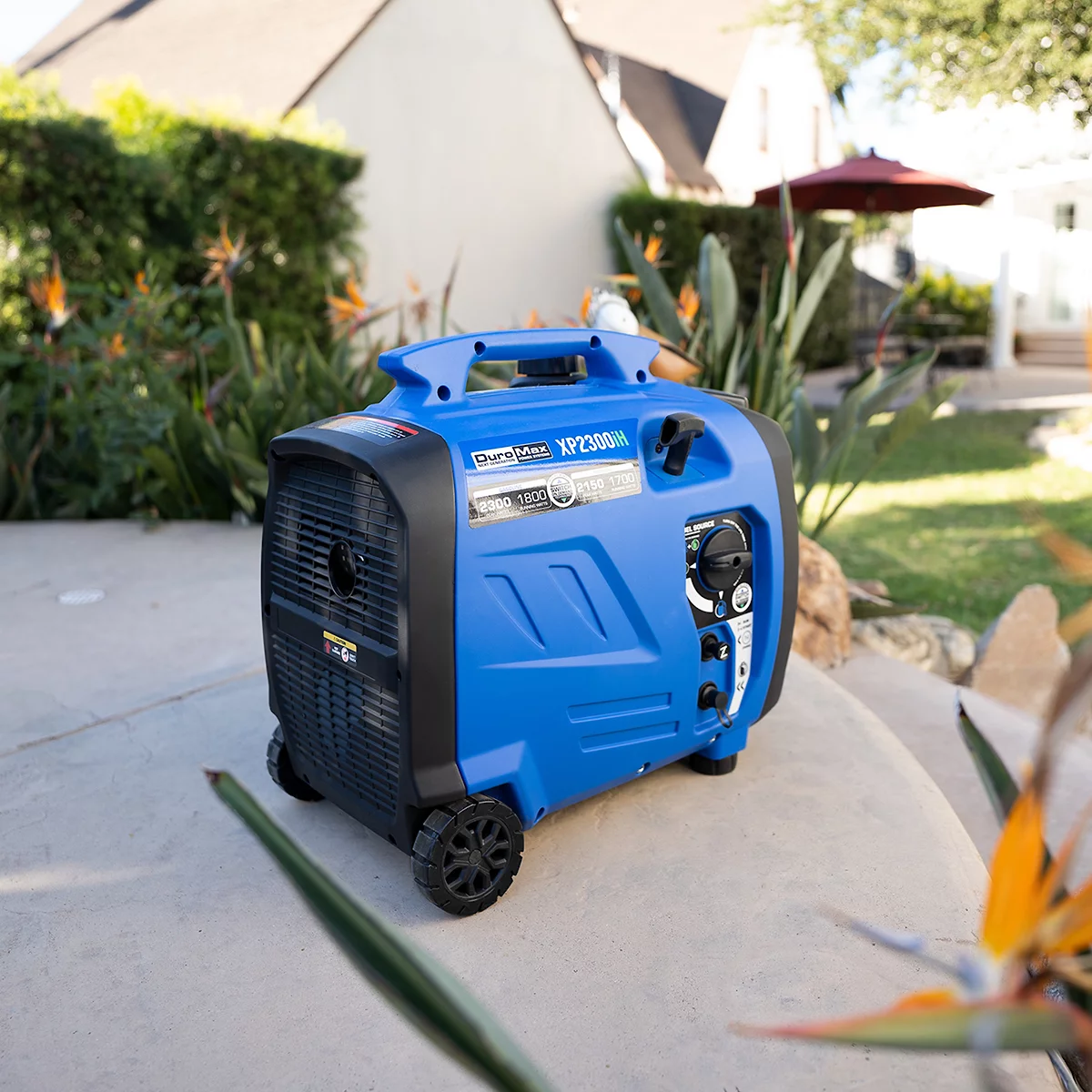 DuroMax XP2300iH 2,300 Watt Portable Dual Fuel Inverter Generator with CO Alert - Womvr