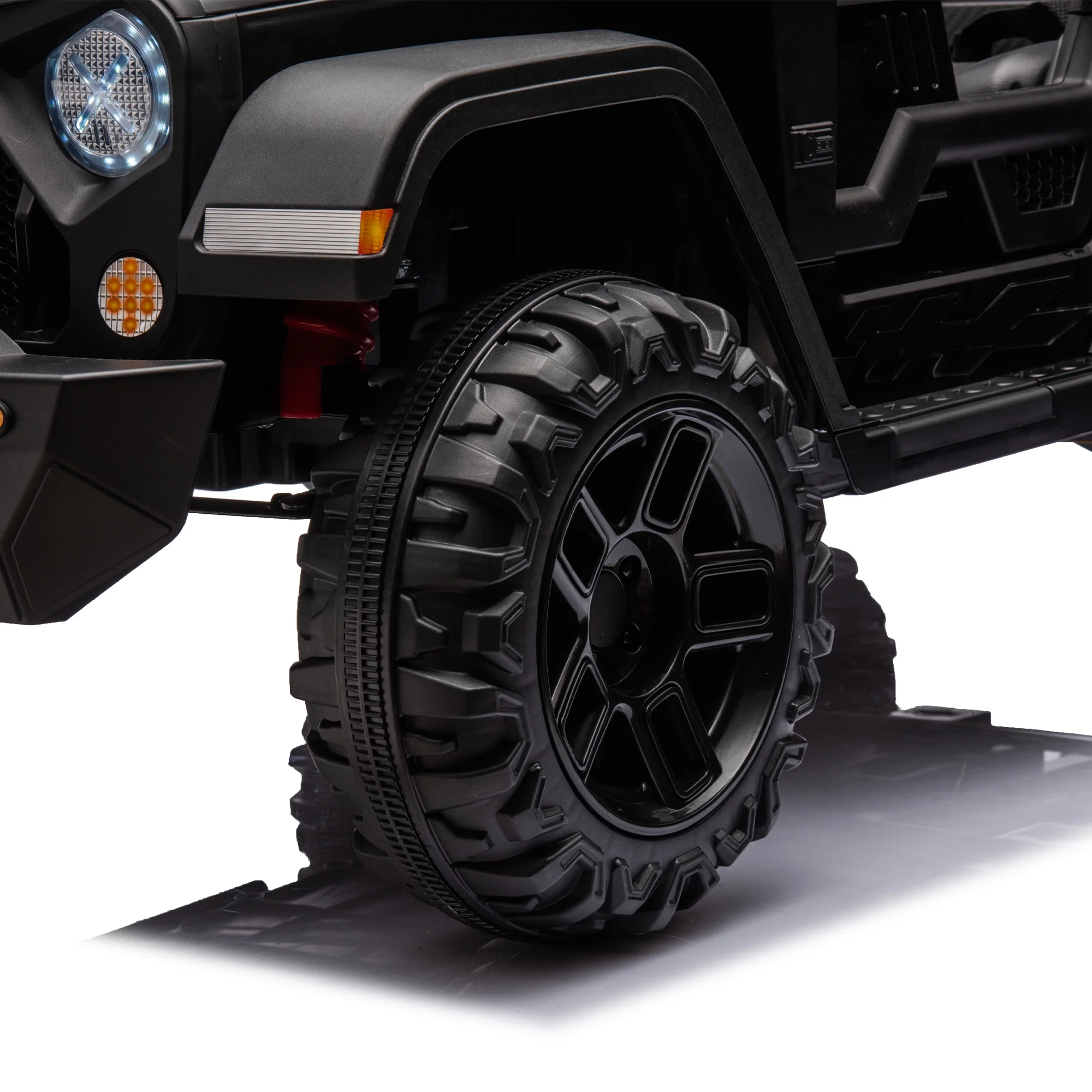 uhomepro 24V Ride on Car Large PickUp Truck Toys with Remote Control, Battery Powered Kid Car to Drive for Boy Girl, Pink - Womvr