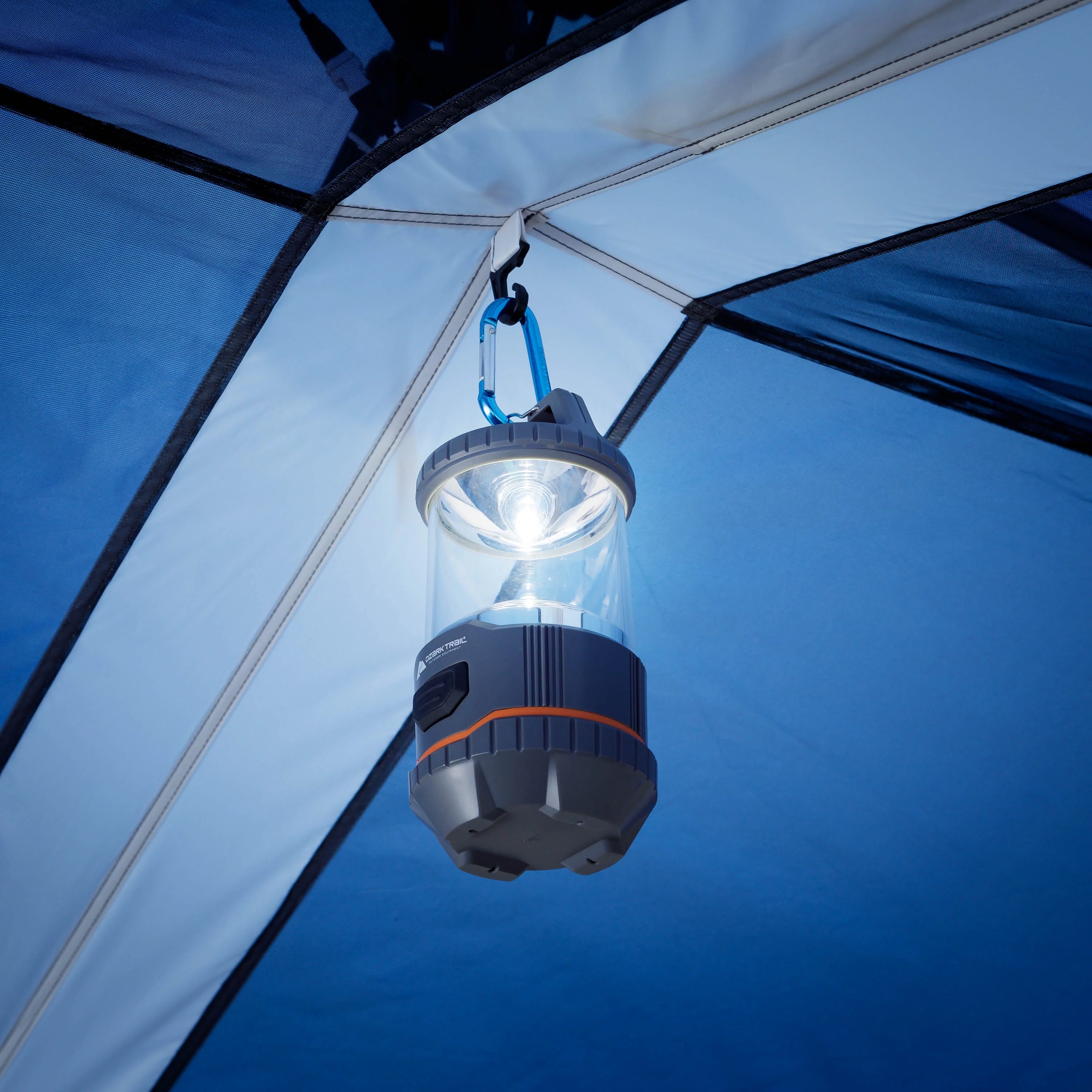 Ozark Trail 10-Person Cabin Tent with LED Lighted Poles - Womvr