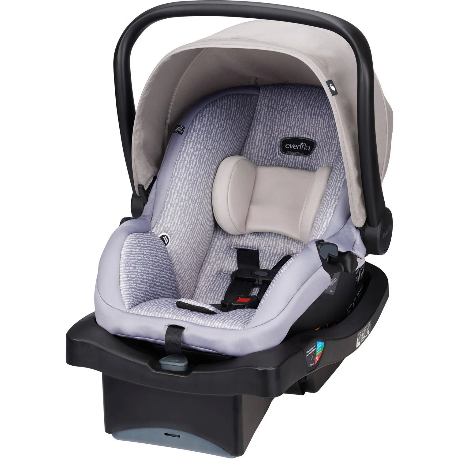 Evenflo LiteMax 35 Infant Car Seat (River Stone Gray) - Womvr