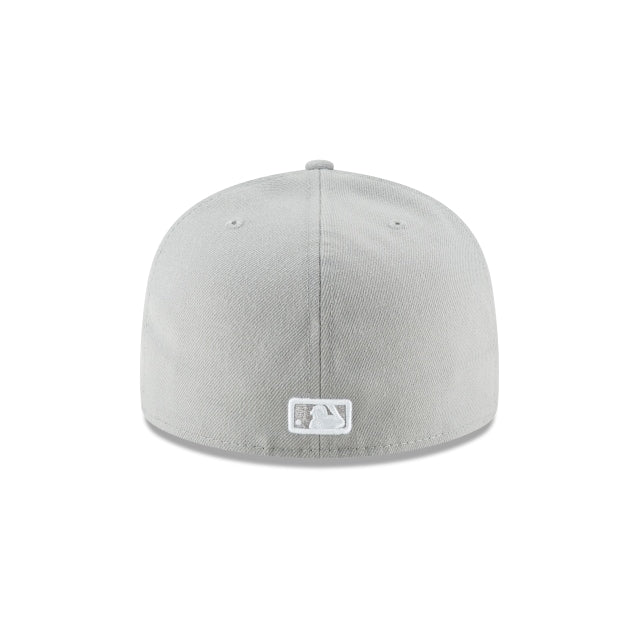 Los Angeles Dodgers Gray Basic 59FIFTY Fitted Hat - Womvr