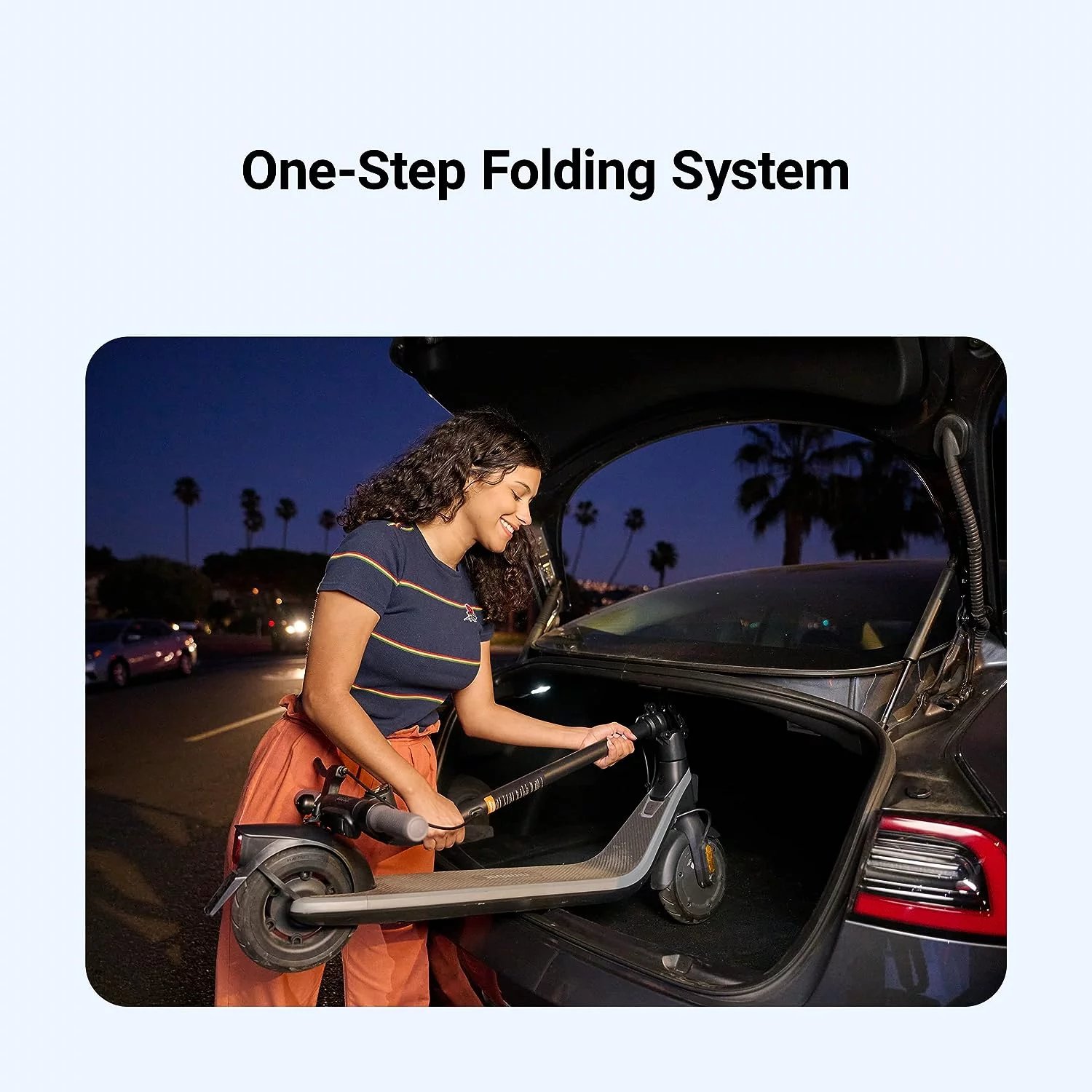 Segway Ninebot E2 Electric Kick Scooter, up to 12.4 Miles Range & 12.4 mph Max Speed,  Adults & Teens - Womvr