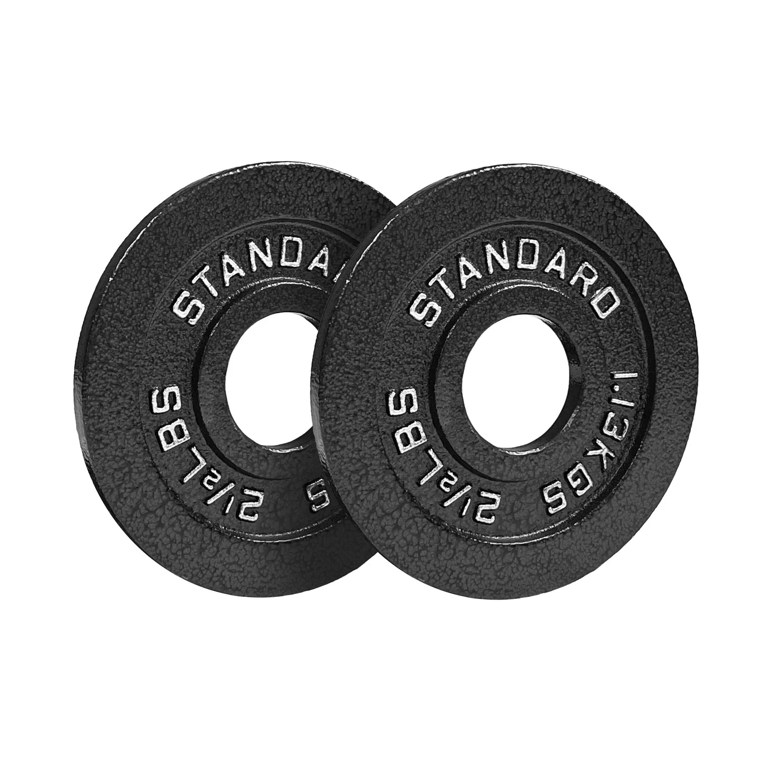Steel Olympic Plates 35lb Set - Olympic Standard Premium Coated Pairs of 10lb, 5lb, and 2.5lb for Weight Lifting Powerlifting - Womvr