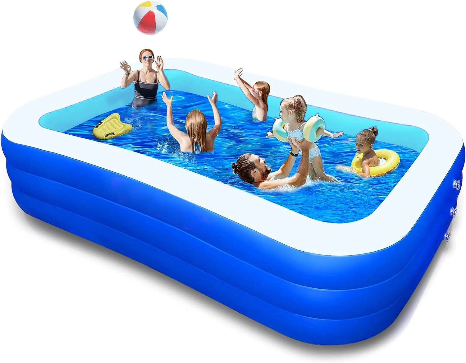 BN-LINK Inflatable Pool for Kids and Adults, 118