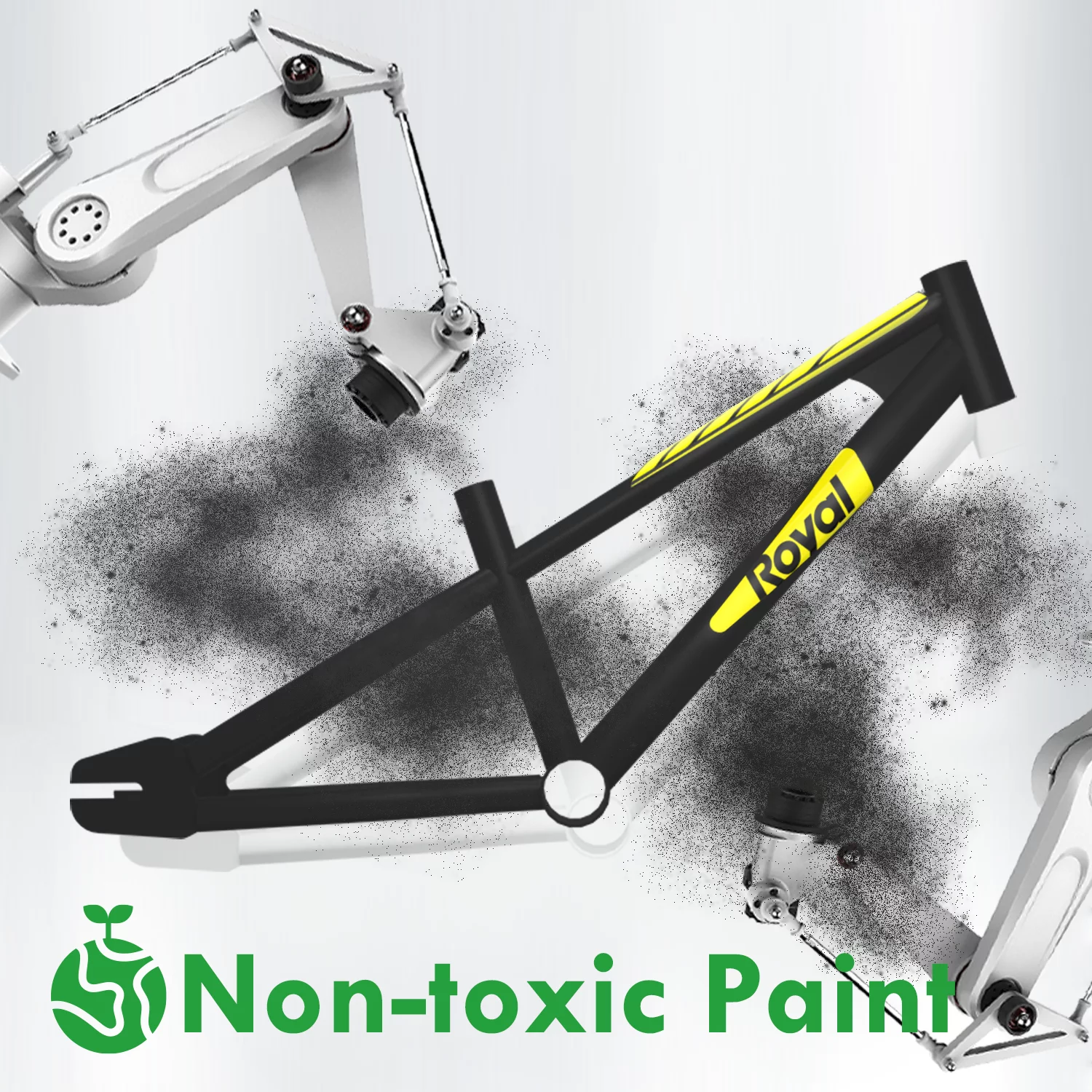 RoyalBaby EZ Kids Bike Easy Learn Balancing to Biking 16 Inch Balance & Pedal Bicycle Instant Assembly for Boys Girls Ages 4-7 Years Green - Womvr