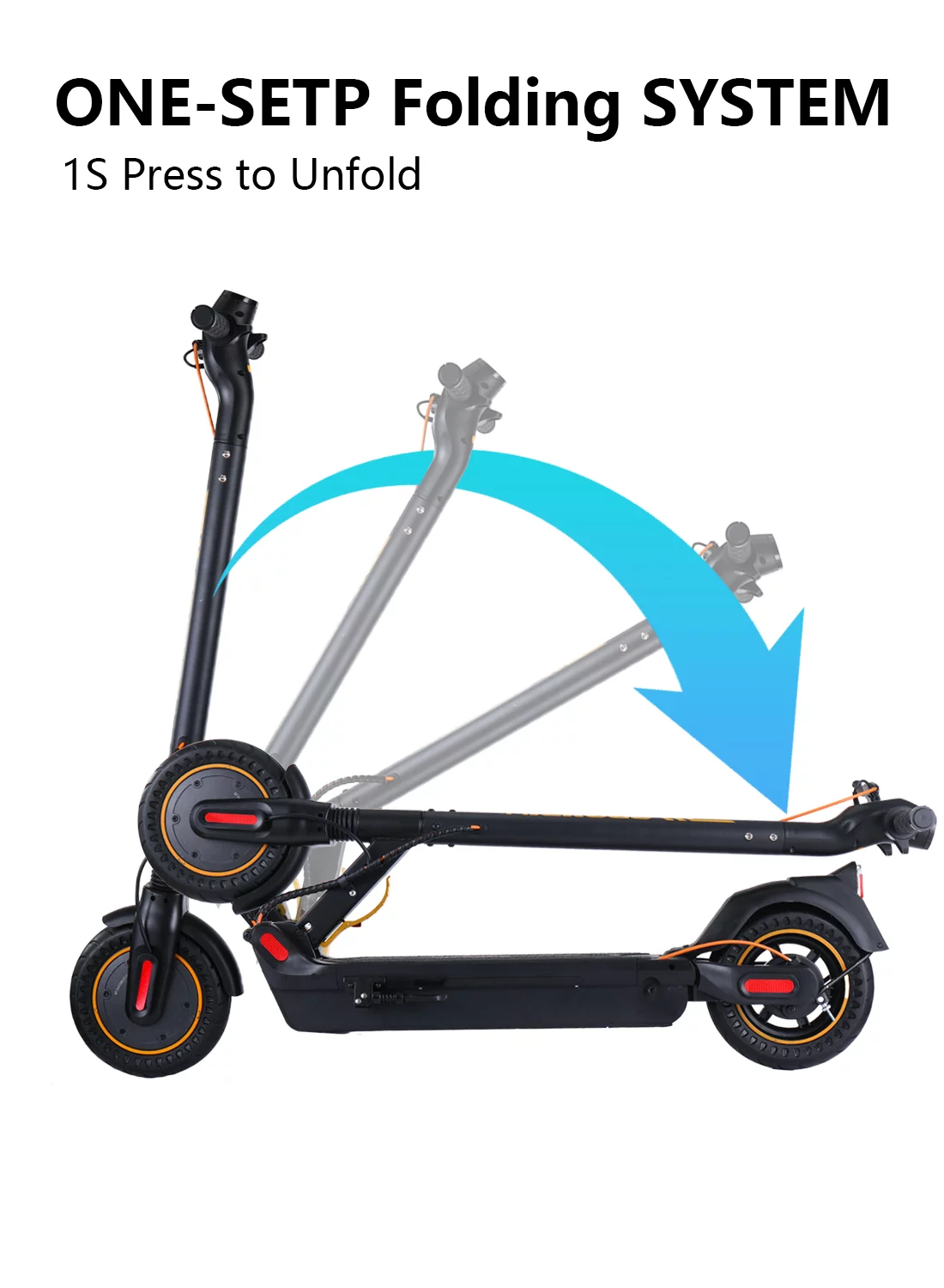 MICROGO M5 Pro Electric Scooter, 500W Motor 10