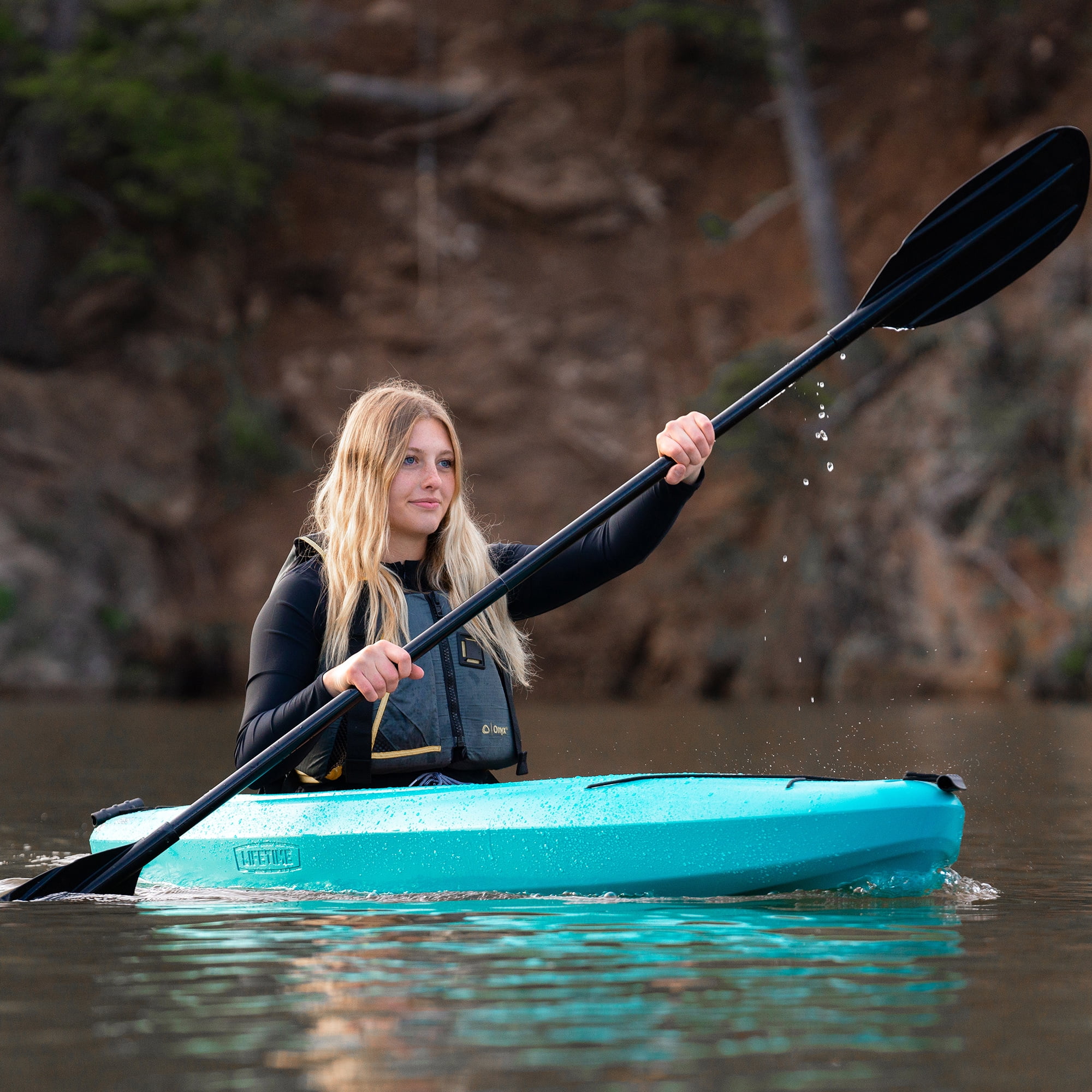Lifetime Pacer 8 ft. Sit-Inside Kayak, Green (91032) - Womvr