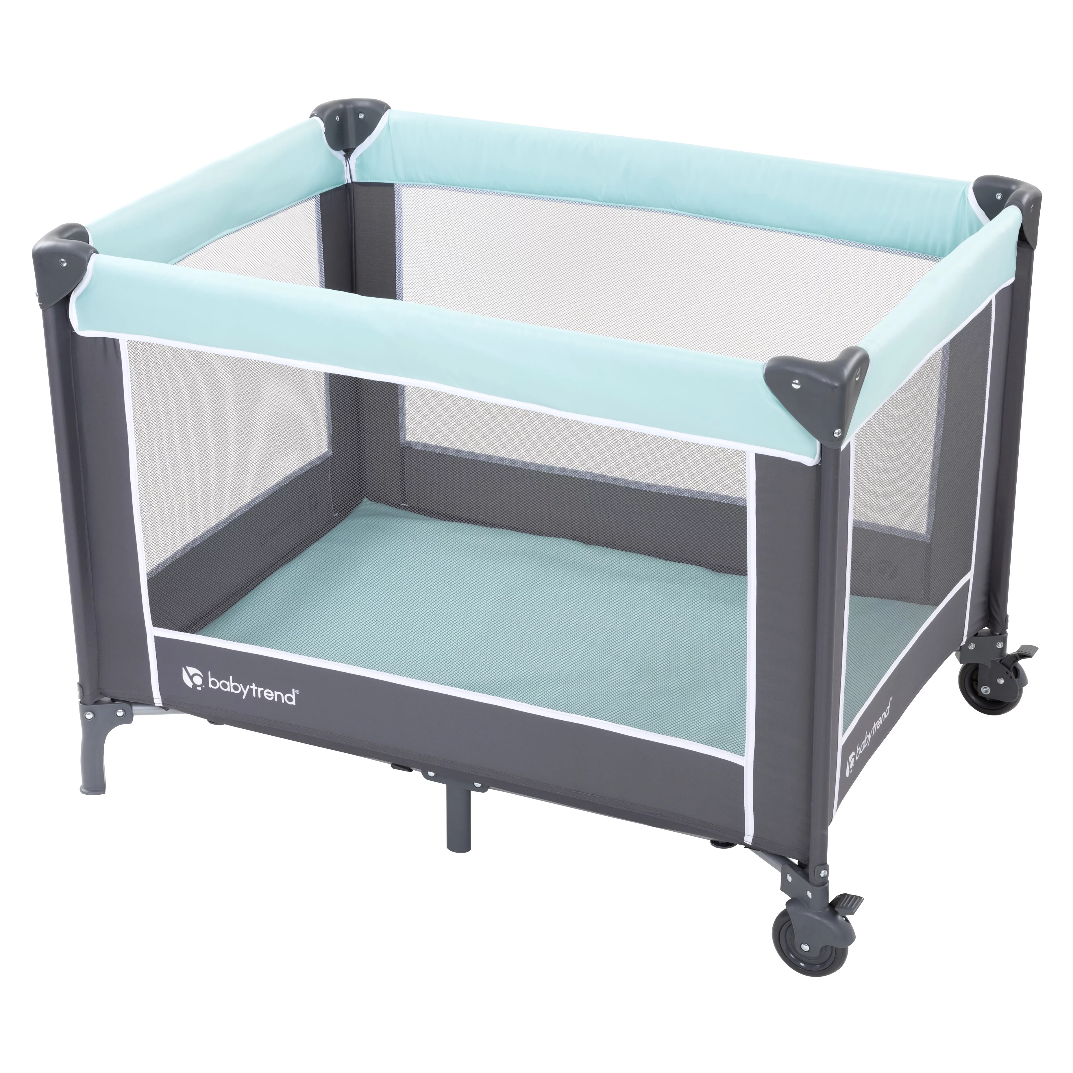 Baby Trend Portable Nursery Center Playard with Travel Bag - Twinkle Blue, Unisex - Womvr