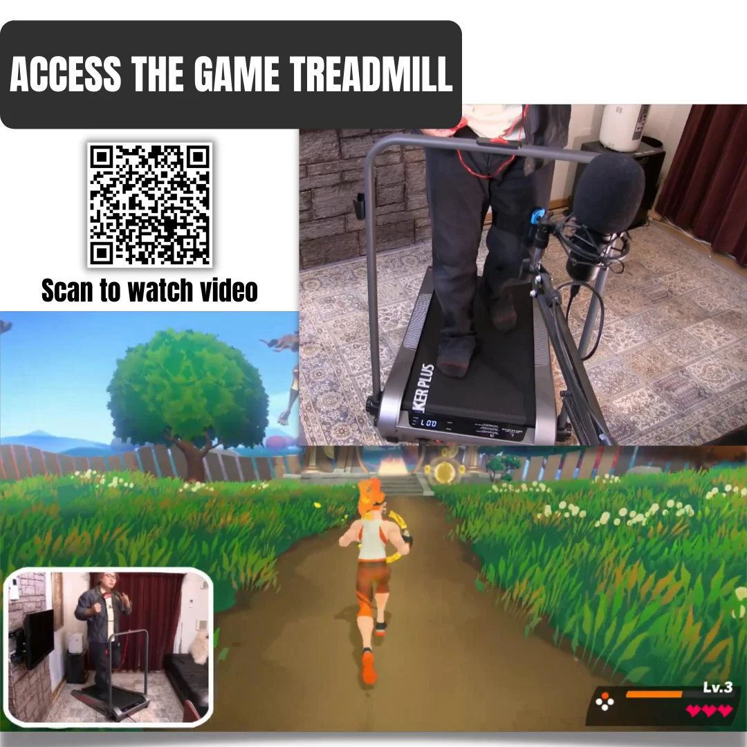 Egofit Walker Plus M1T Under Desk Motorized Folding Small Walking Treadmill with Handrails for Home & Office, Standing Desk Treadmills 2.0HP Max Speed 3.73mph - Womvr