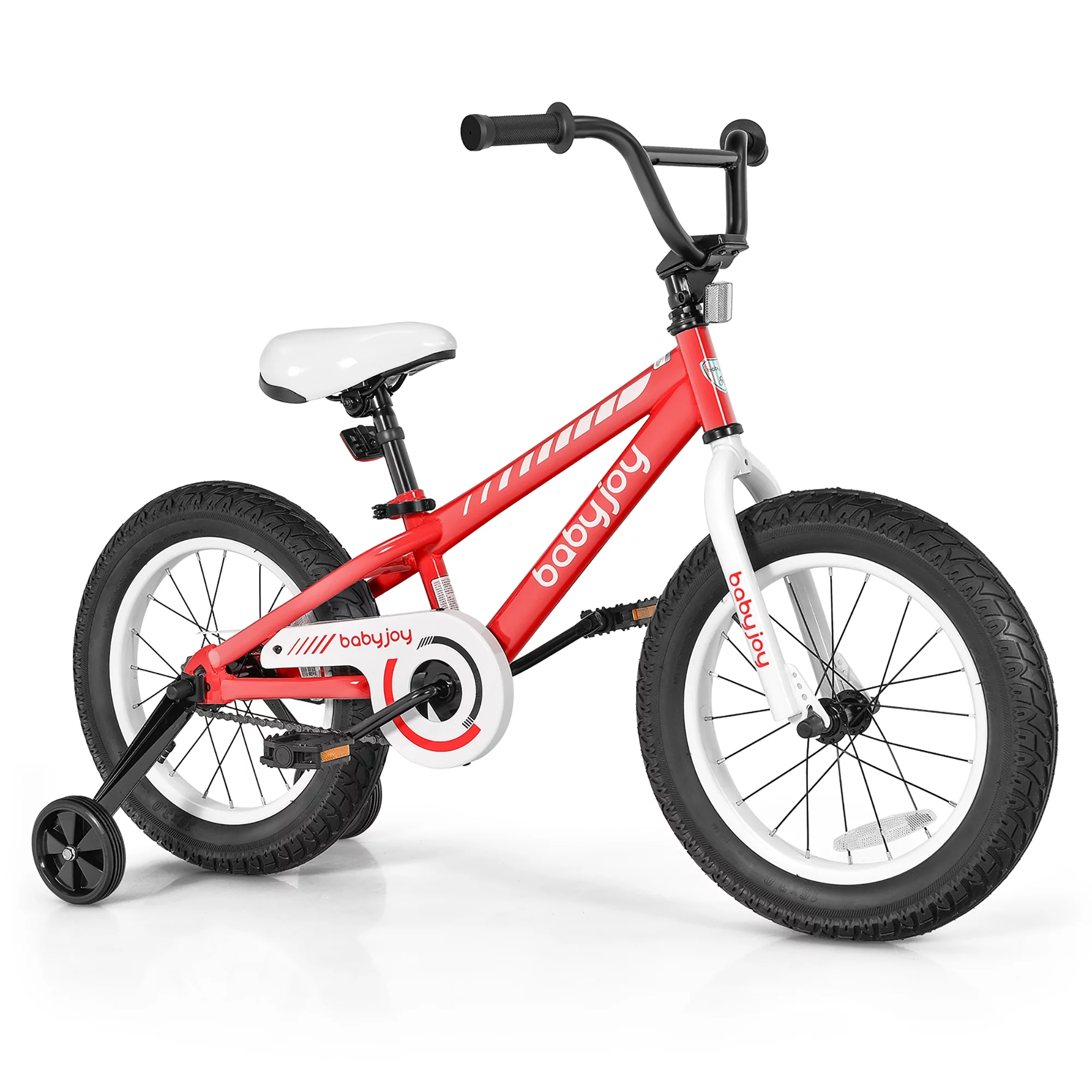 Babyjoy 16'' Kids Bike Bicycle w/ Training Wheels for 5-8 Years Old Boys Girls - Womvr