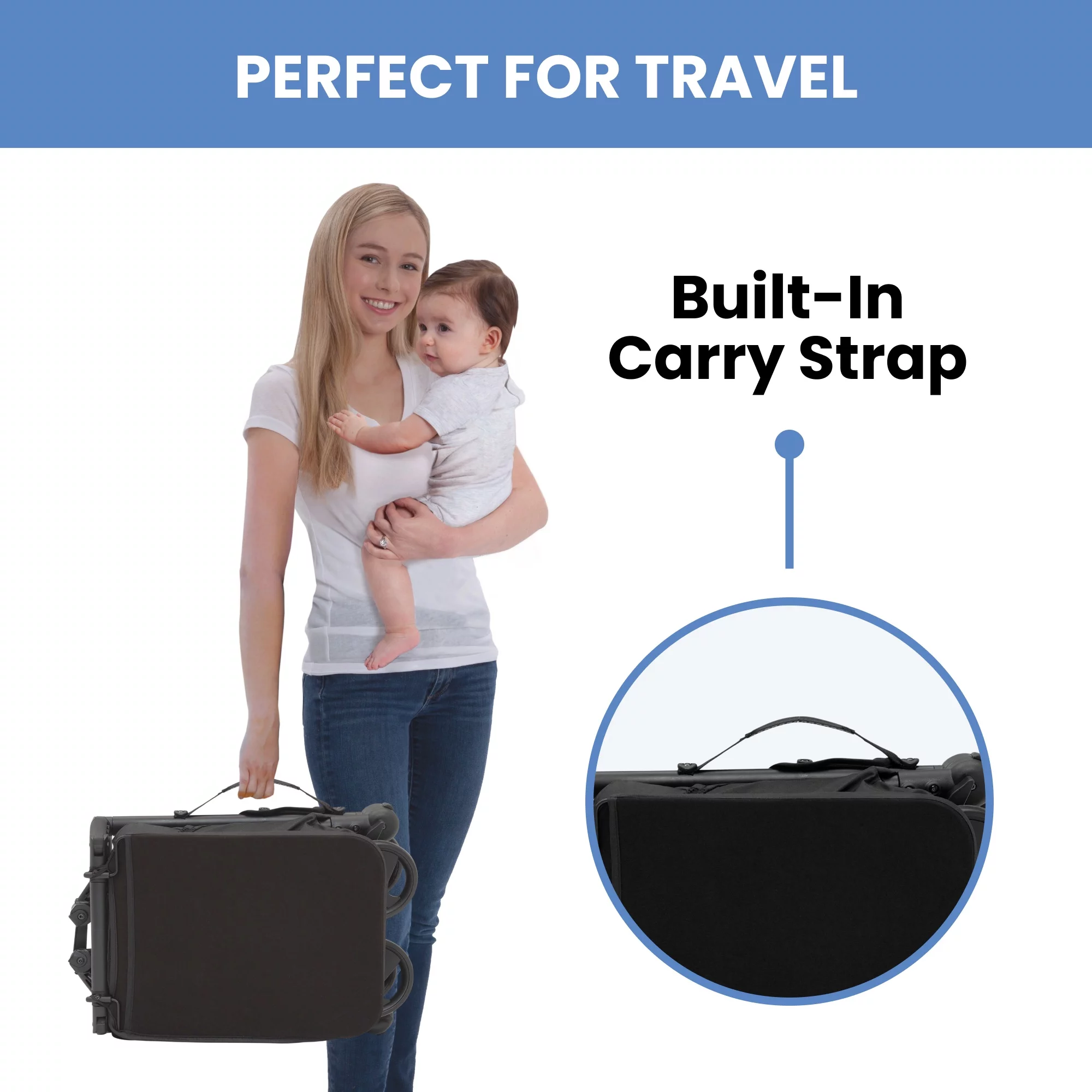 Delta Children The Clutch Travel Stroller - Womvr