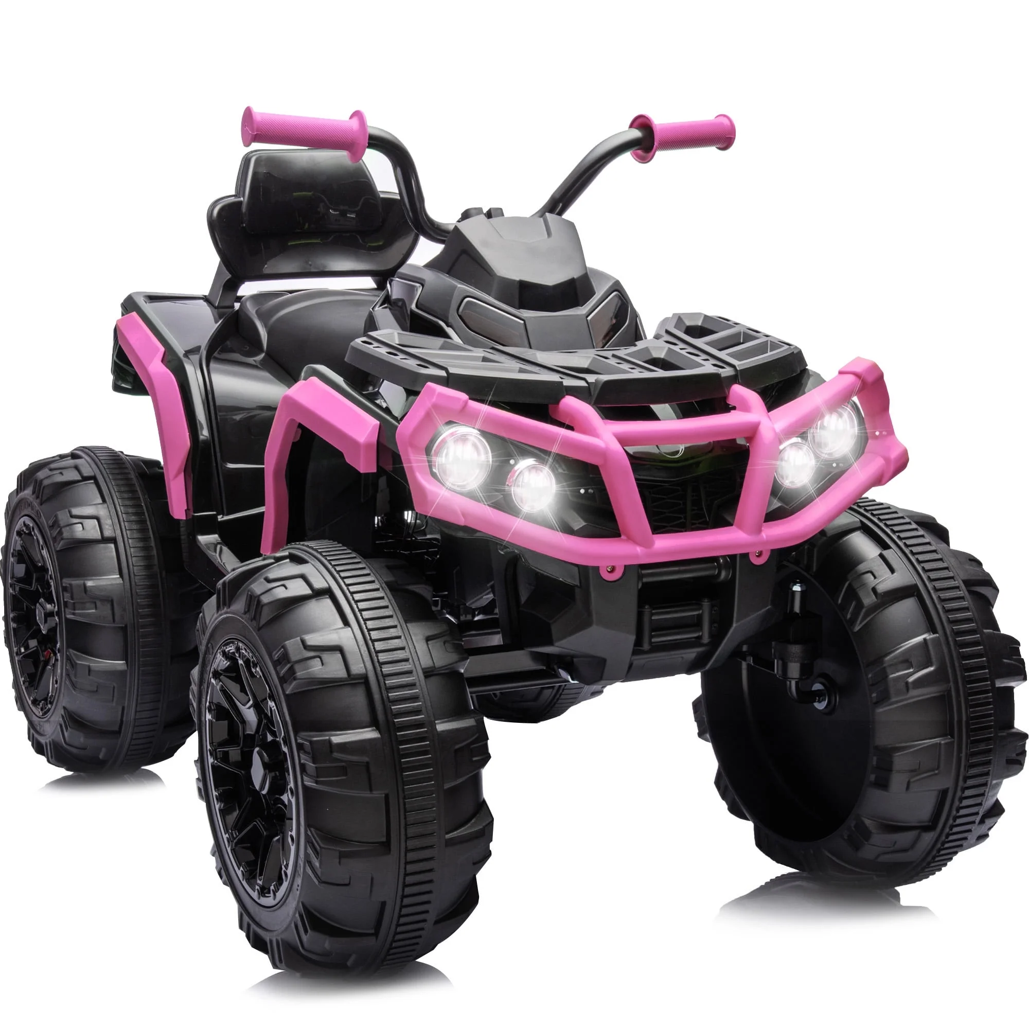 Hikiddo Kids ATV 4 Wheeler, 24V Kids Ride on Toy for Big Kid w/Bluetooth, 400W Motor - Green - Womvr