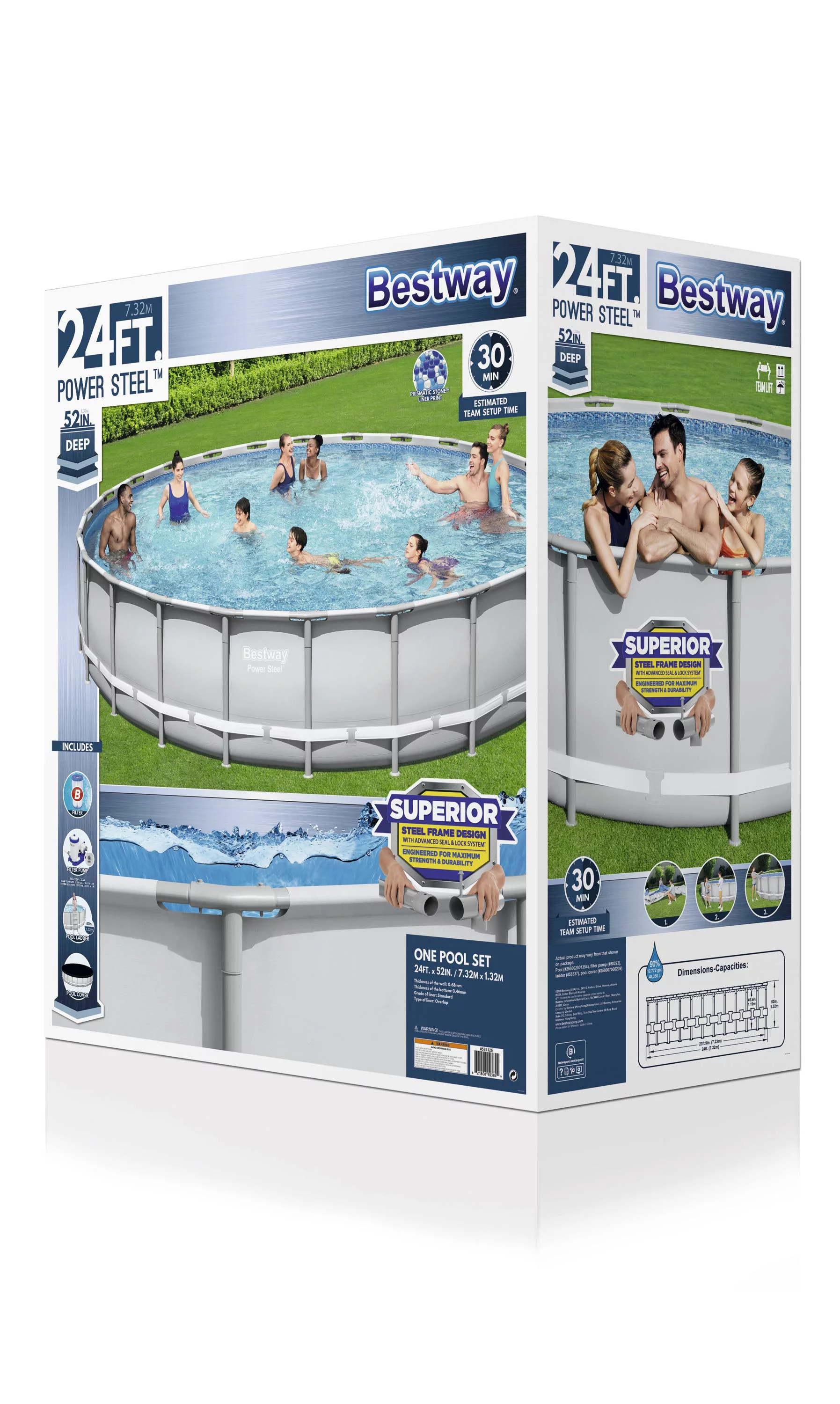 Bestway Power Steel 24' x 52
