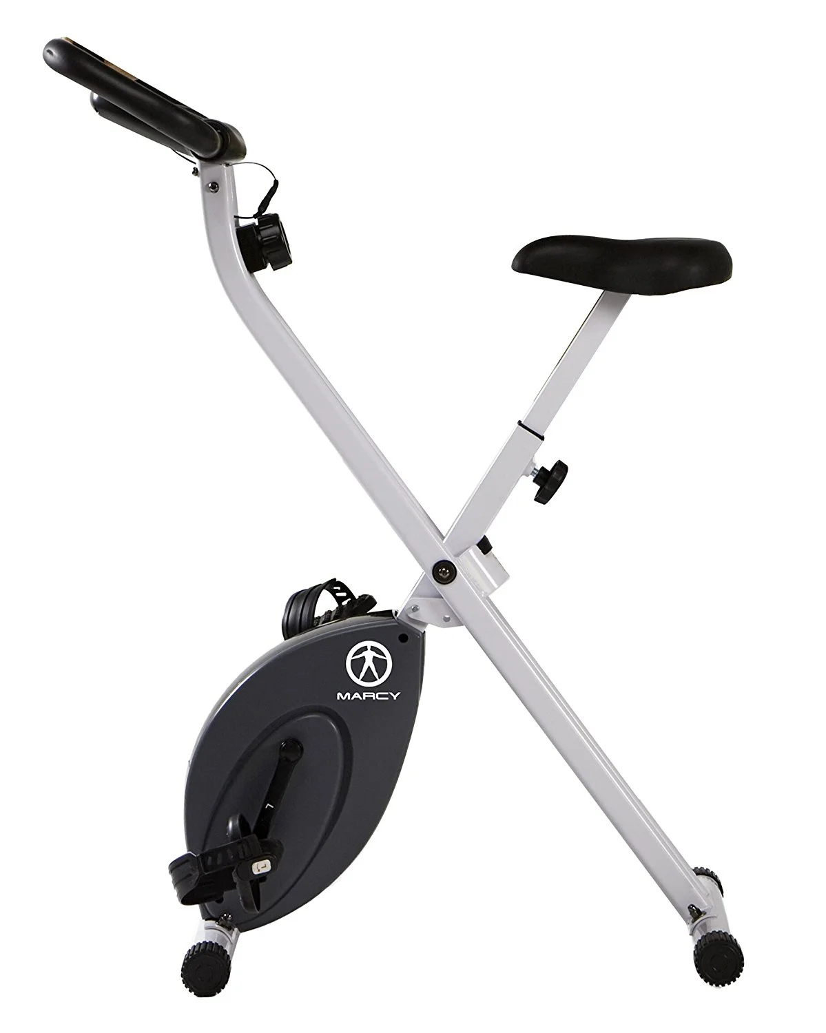 Marcy Foldable Exercise Bike Compact Cycling NS-652 - Womvr