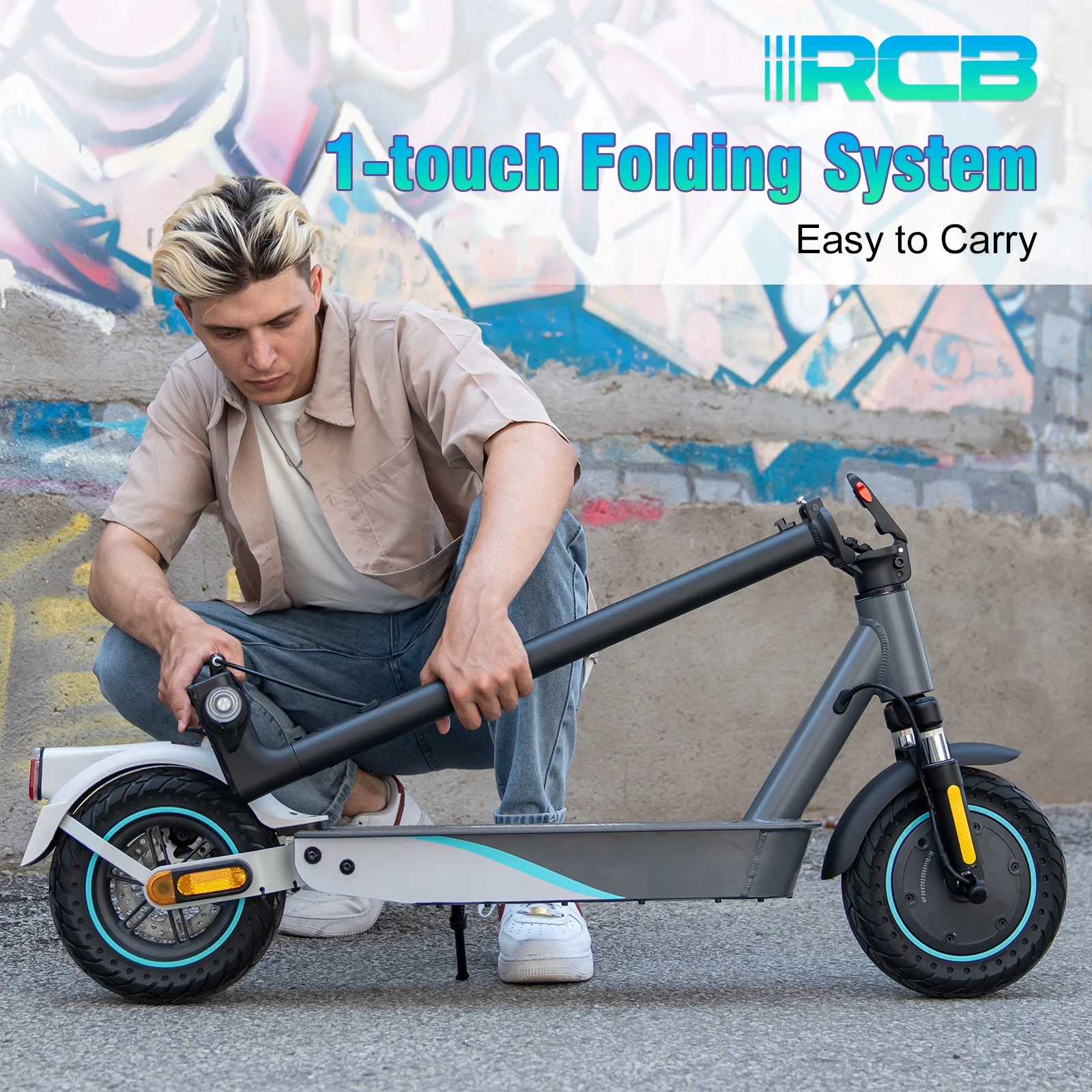 RCB Electric Scooter with 10