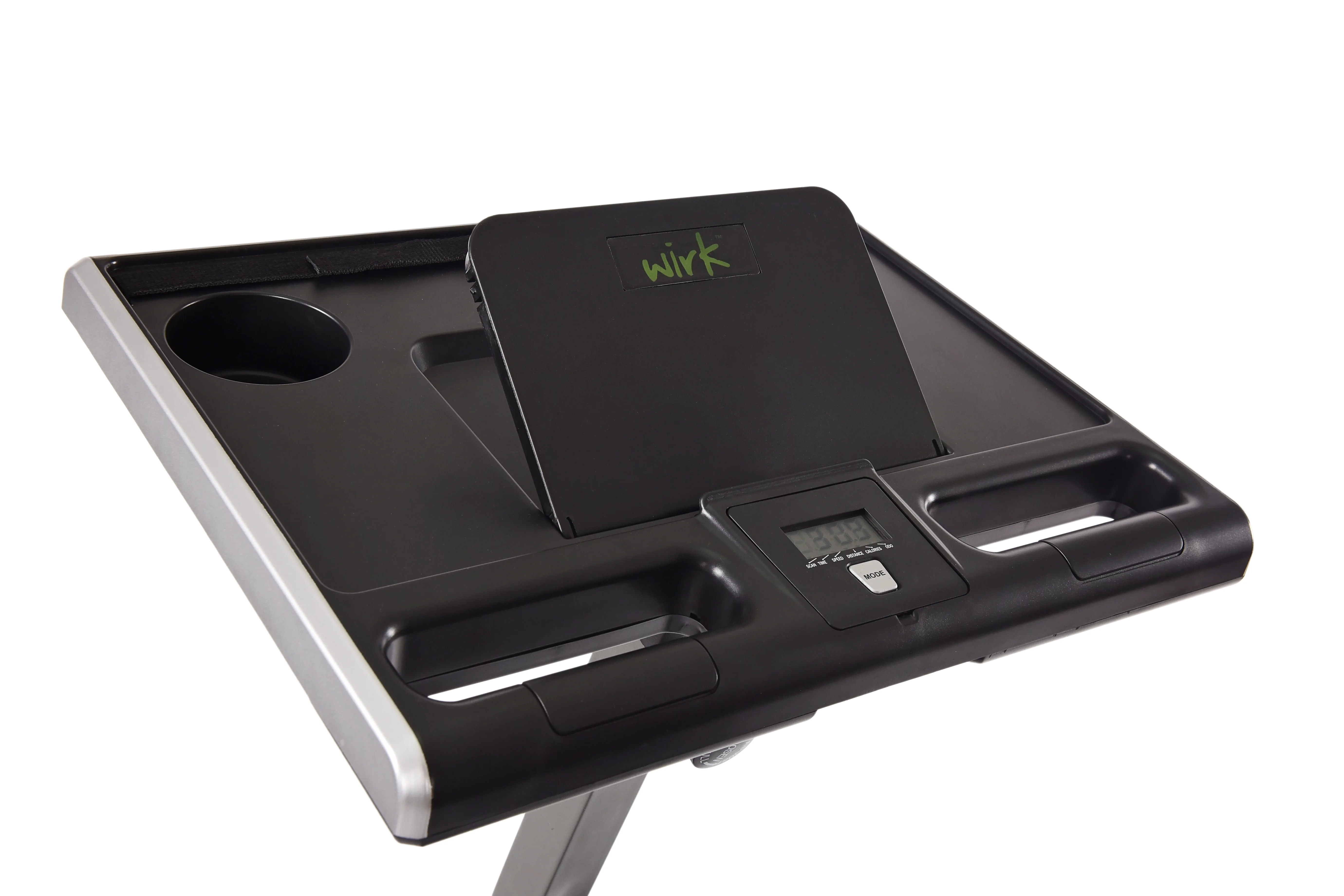 Stamina WIRK Upright Exercise Bike Workstation and Standing Desk with Strength System, 300 lb. Weight Limit - Womvr