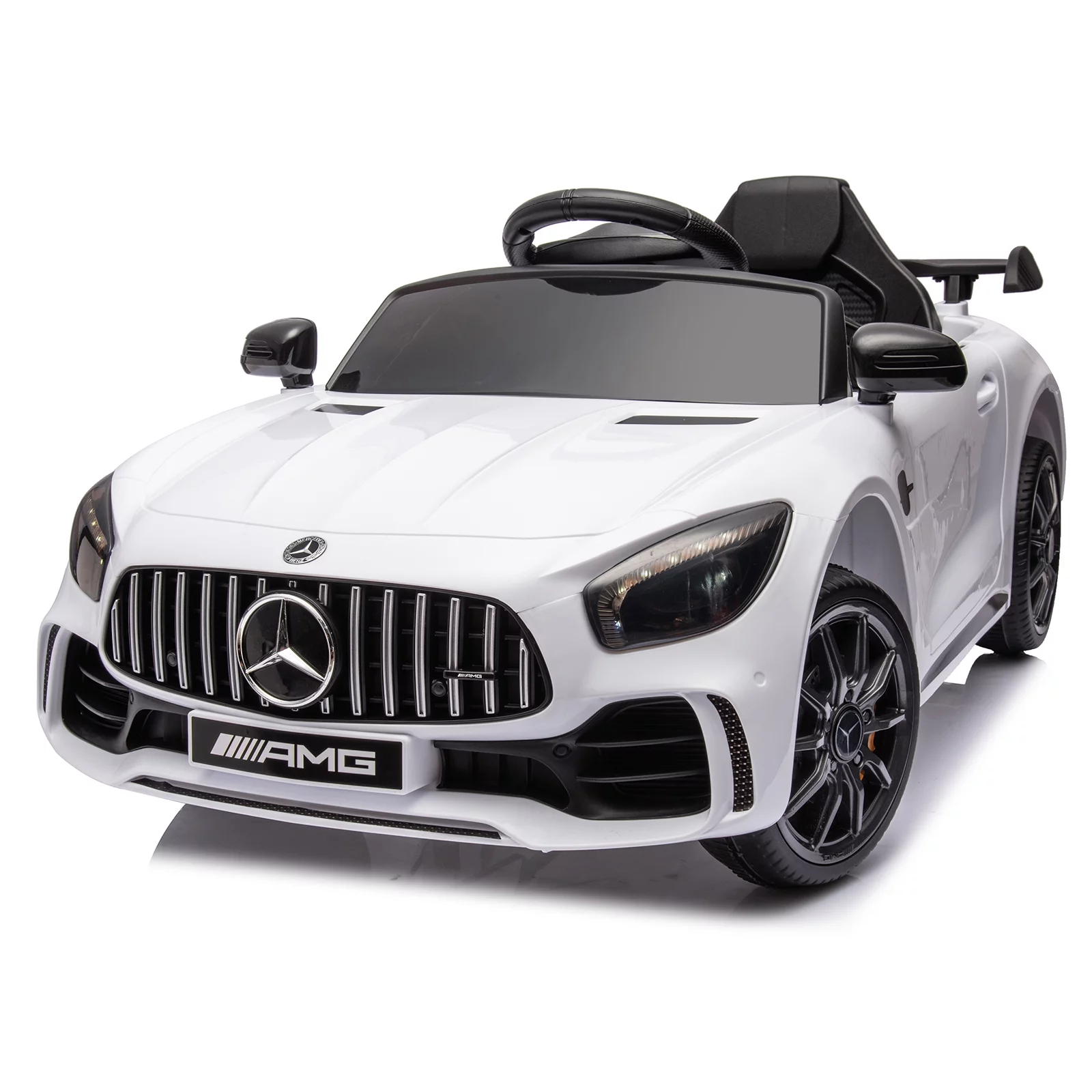 Mercedes Benz Kids Electric Car, Kids Ride on Cars with Remote Control, 12V Ride on Toys for Kids, Battery Powered Kids Electric Vehicles, Kids Electric Car for 3-5 Boys Girls Birthday Gifts, Red - Womvr