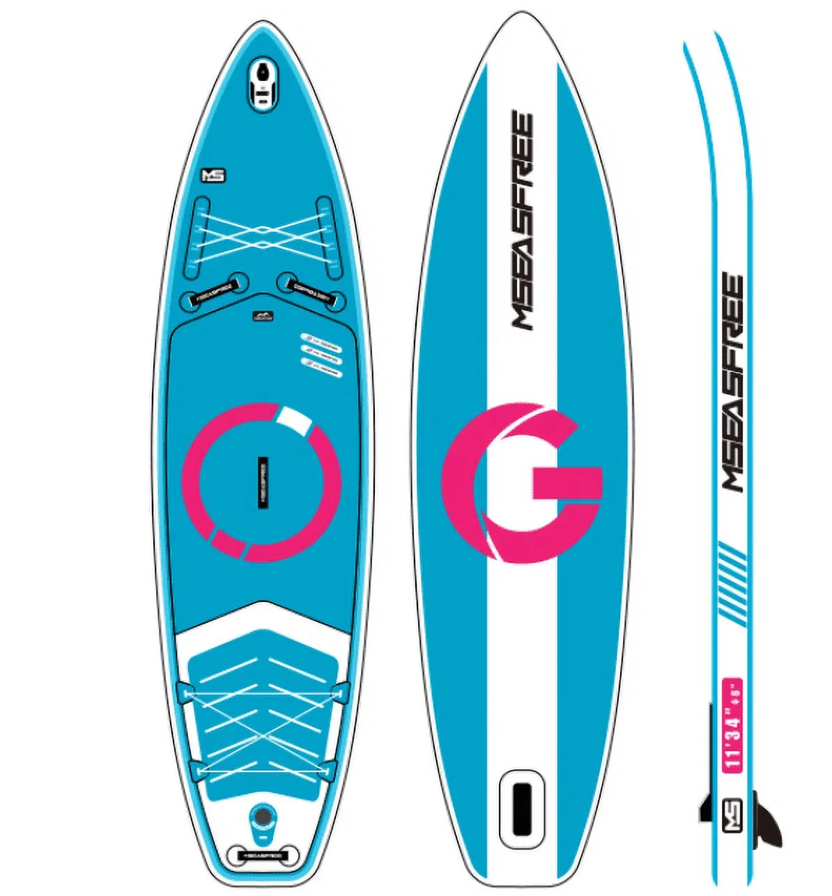 Inflatable Stand Up Paddle Board, 11'x34