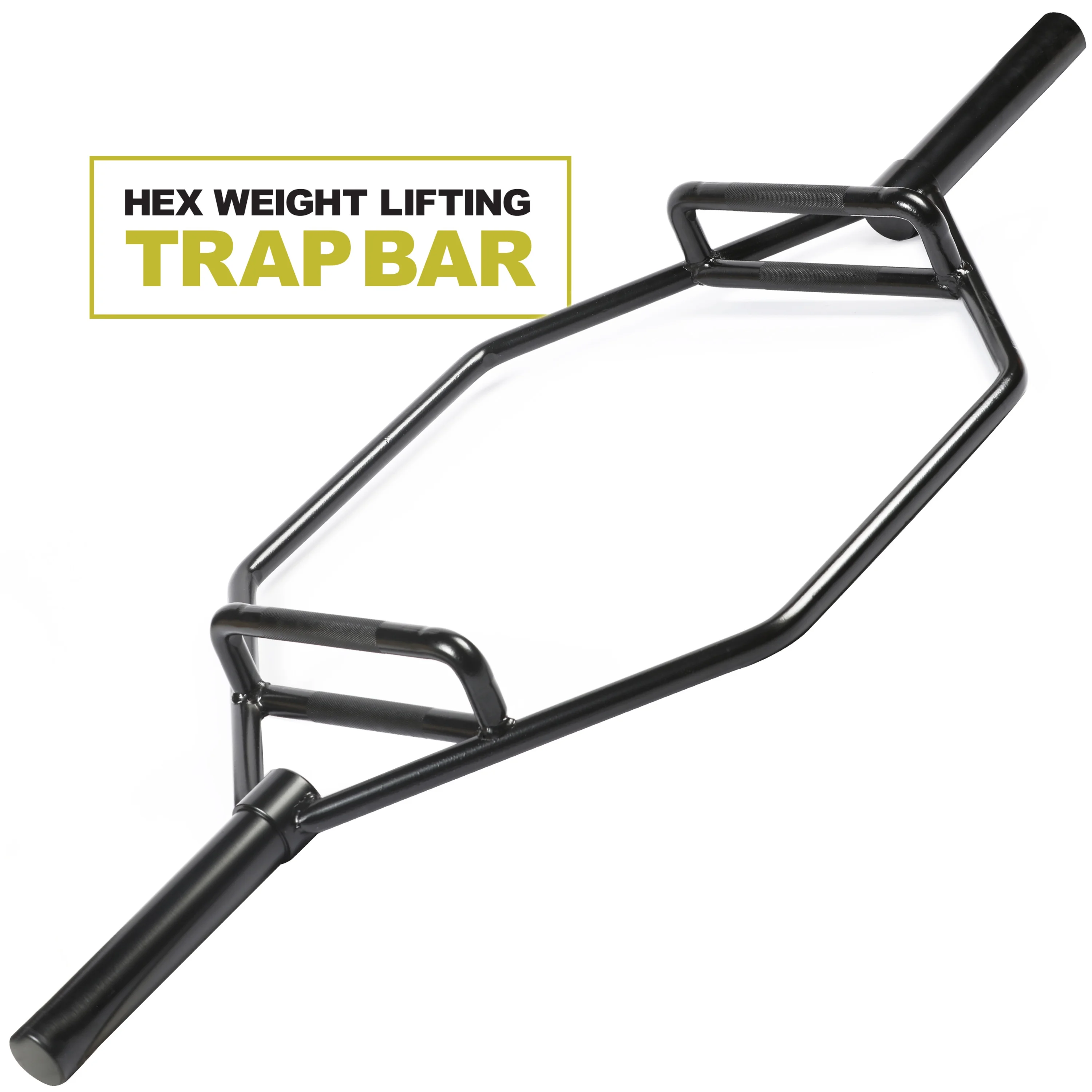 PRCTZ, Olympic 2-in Hex Weight Lifting Trap Bar, 1000-Pounds Capacity - Womvr