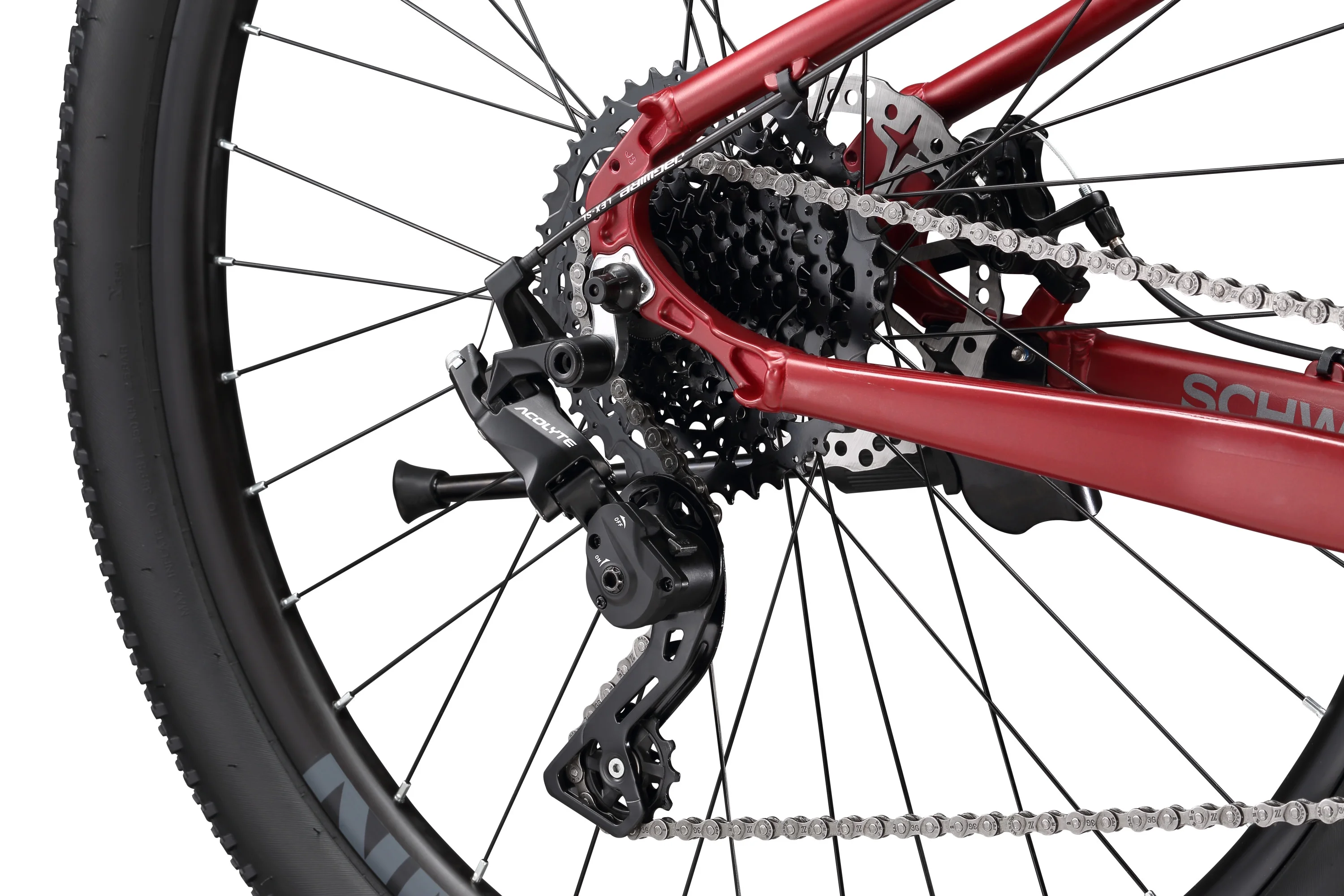 Schwinn Axum Comp X Adult Unisex 29-in. Mountain Bike Medium, Red - Womvr