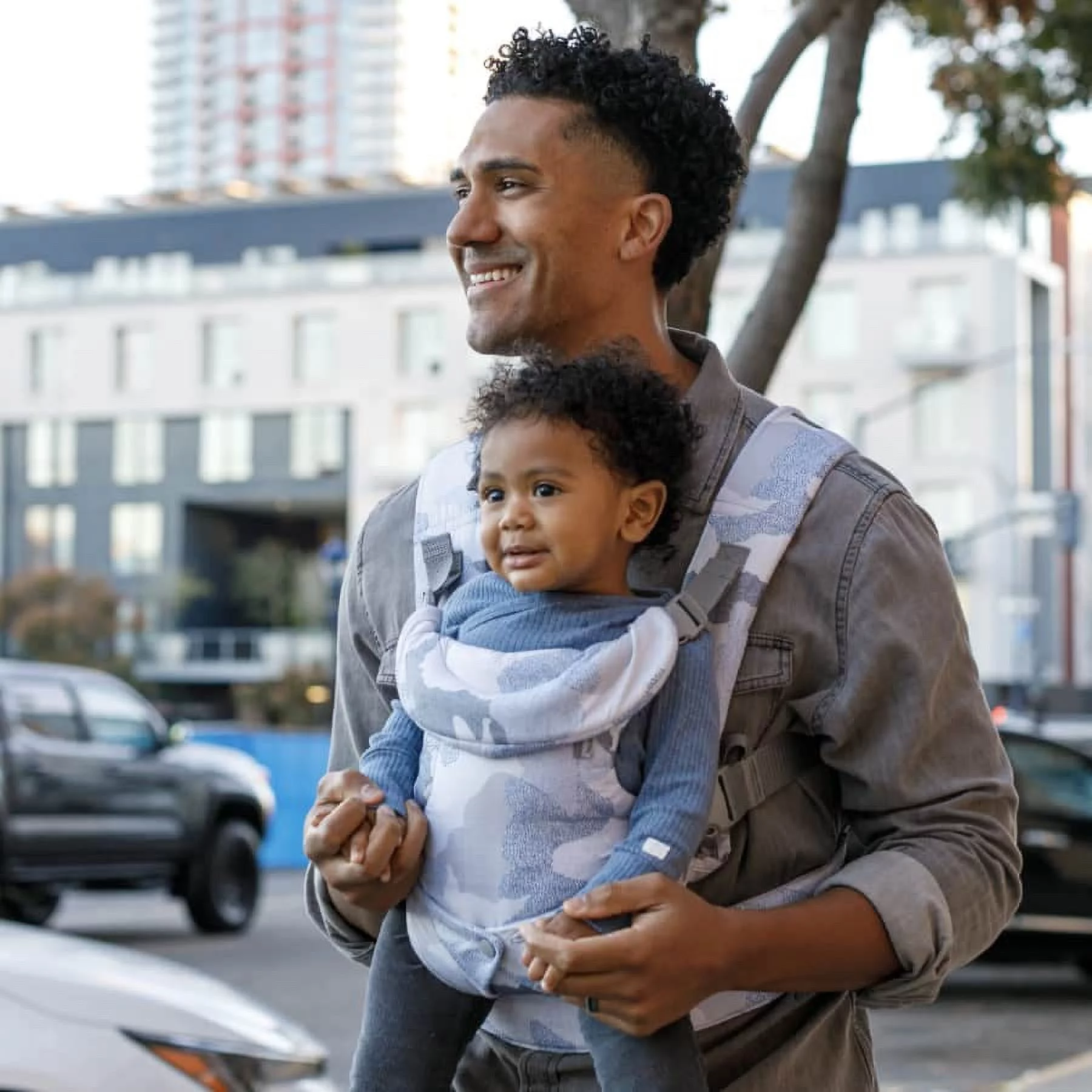 Infantino Nature & Nurture Convertible Baby Carrier, 4-Position, 8-32lbs, 0-9 Months, Sandy Tan - Womvr