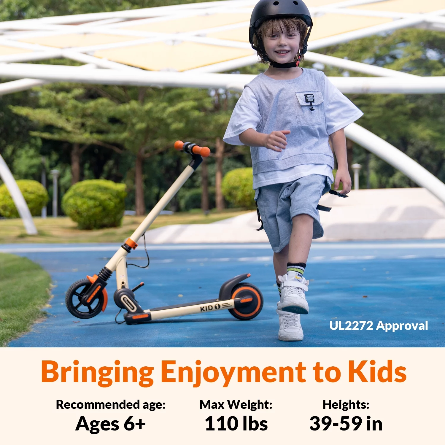 5TH WHEEL K1 Electric Scooter for Kids Ages 6-14 with 6.5