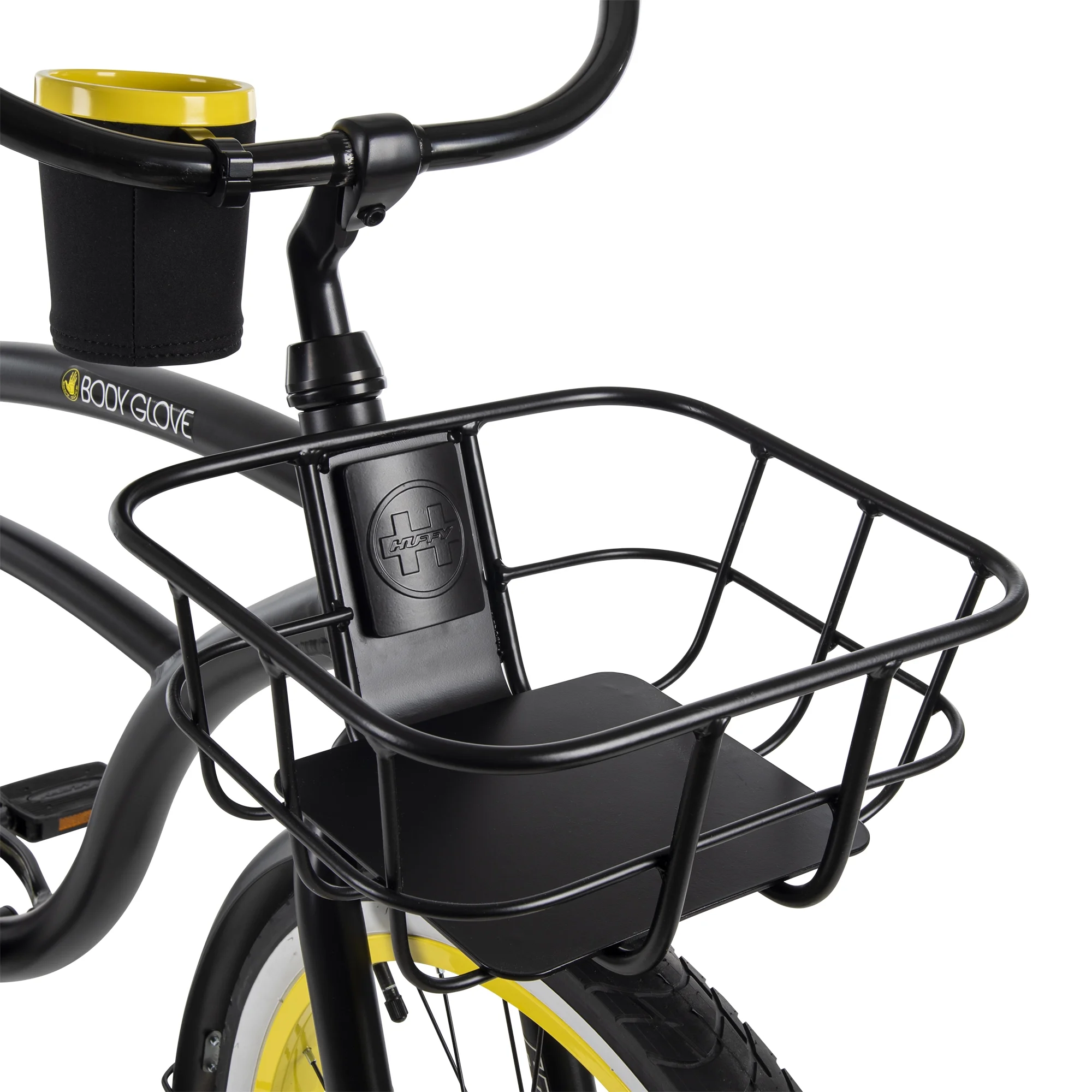 Body Glove 26 inch Mens Beach Cruiser Bike, Black, by Huffy - Womvr