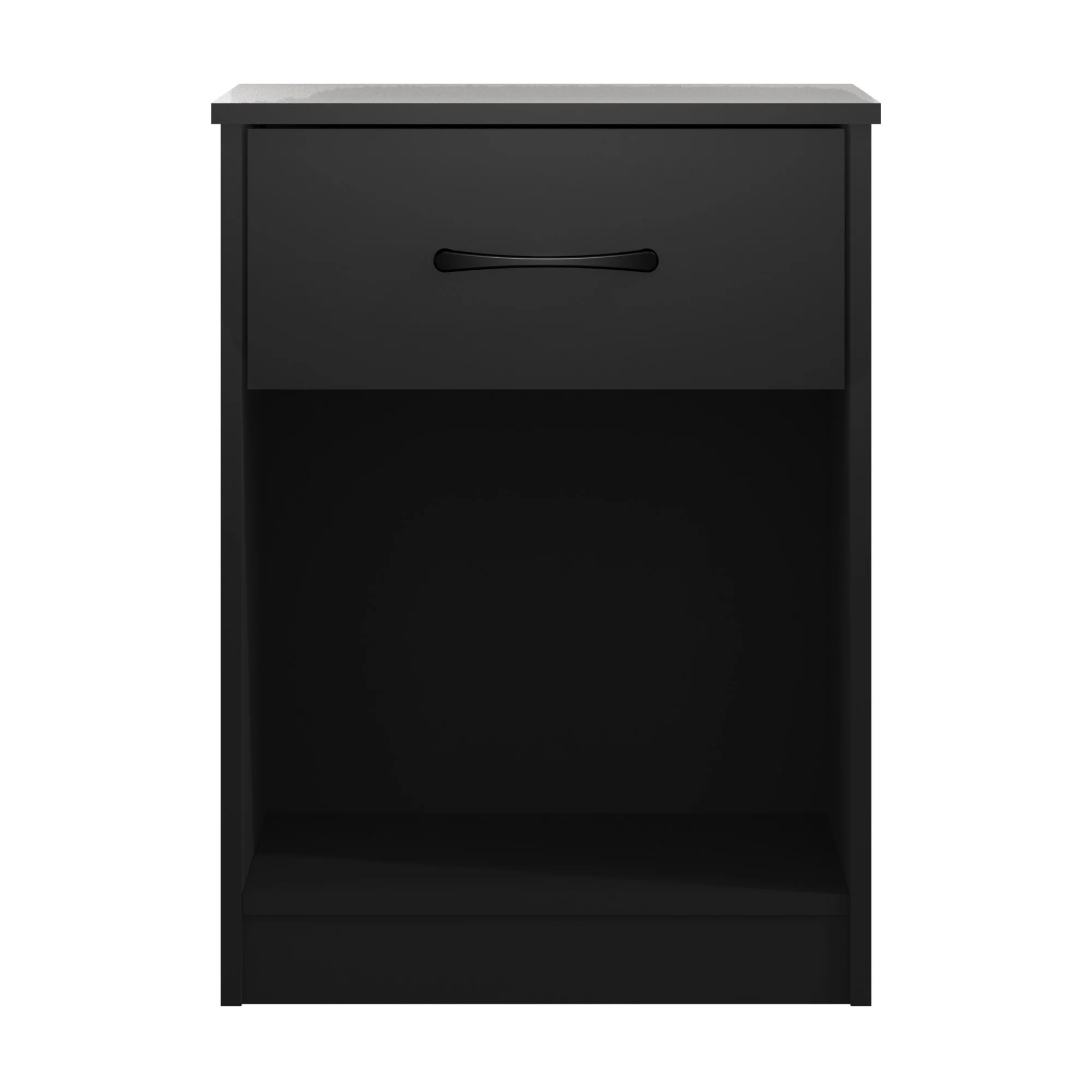 Mainstays Ardent Nightstand with 1 Drawer, White - Womvr