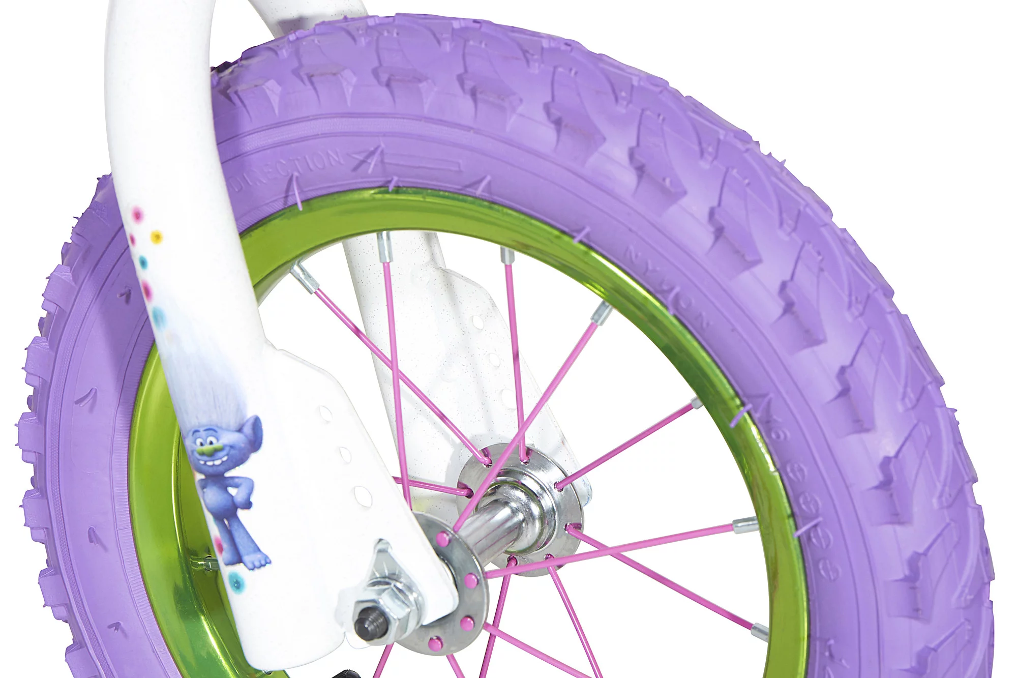 Dynacraft Trolls 12-Inch Girls BMX Bike For Age 3-5 Years - Womvr