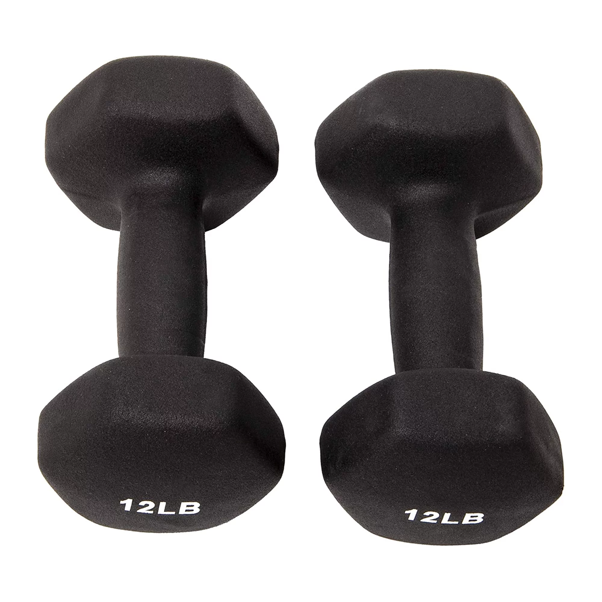 Sporzon! Neoprene Coated 3 Pairs Metal Handheld Dumbbell Weight w/ Stand - Womvr