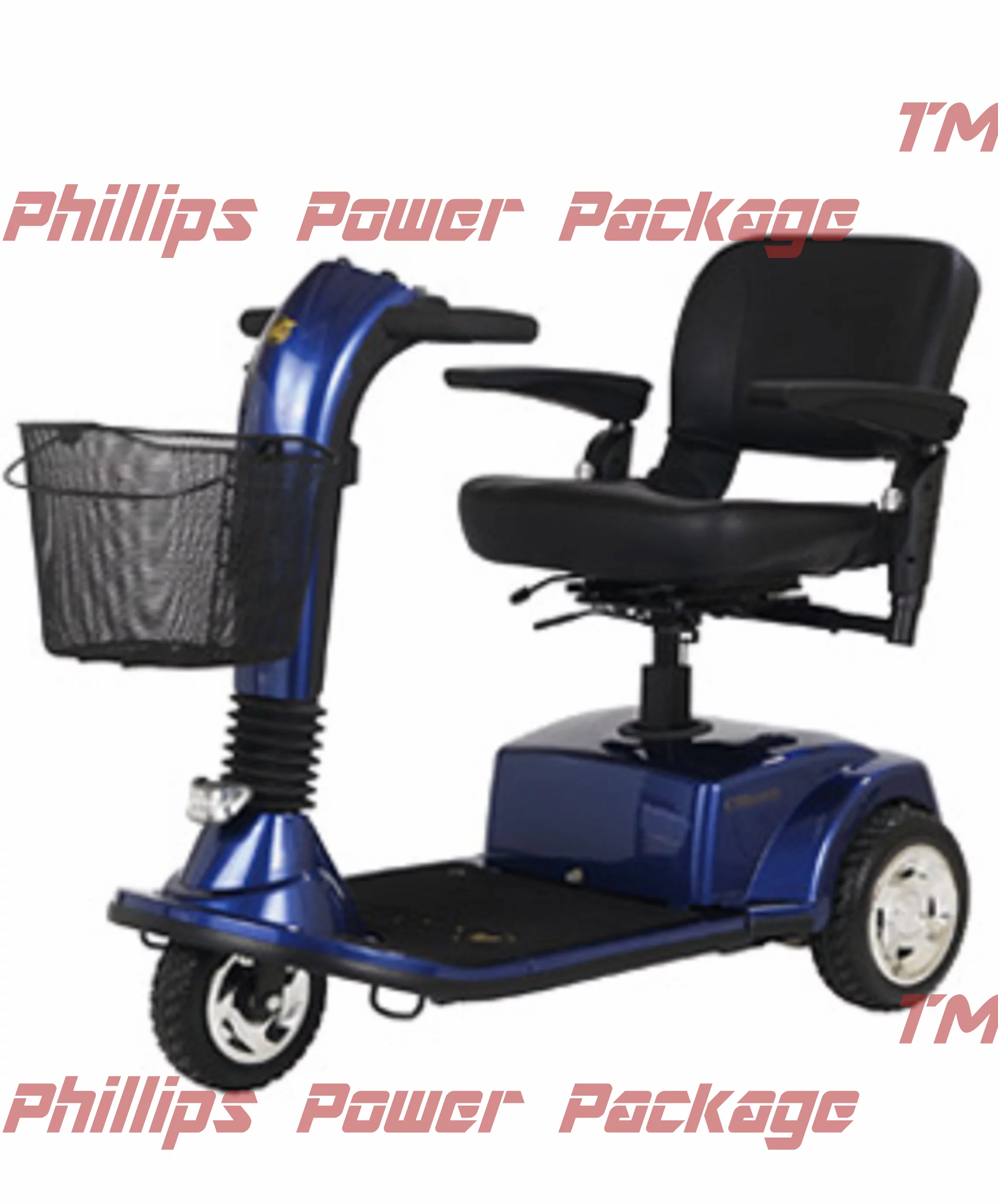 Golden Technologies - Companion - Full-Sized Scooter - 3-Wheel - Blue - Womvr