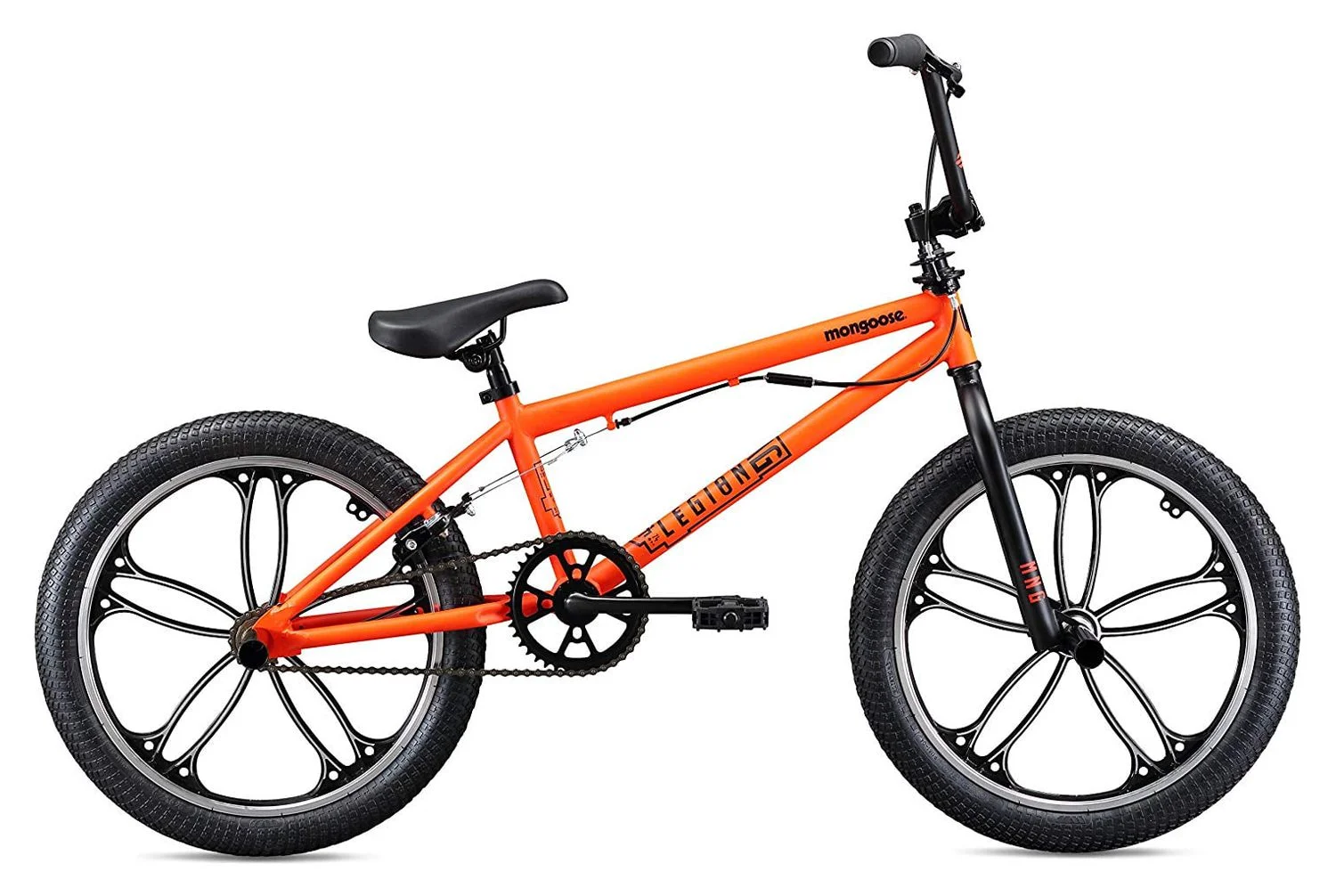 Mongoose 20 In., Legion Mag Boy's Freestyle Bicycle, Orange - Womvr
