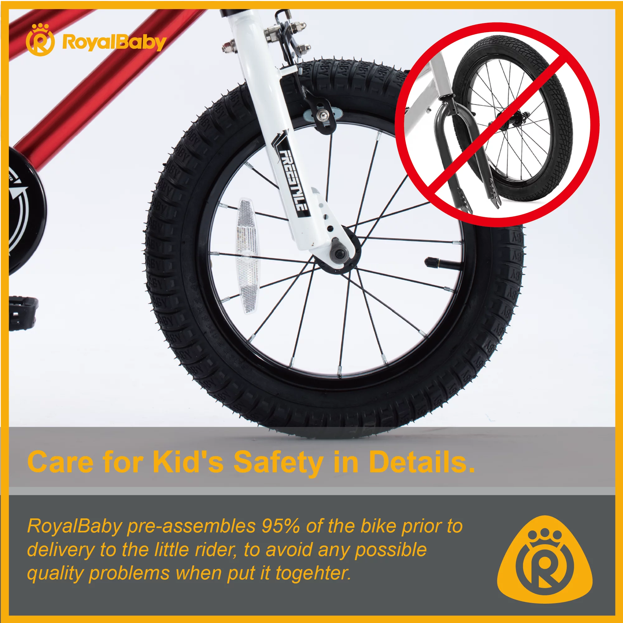 Royalbaby Freestyle Kids Bike 12 14 16 18 20 Inch Bicycle for Boys Girls Ages 3-12 Years, Multiple Color Options - Womvr