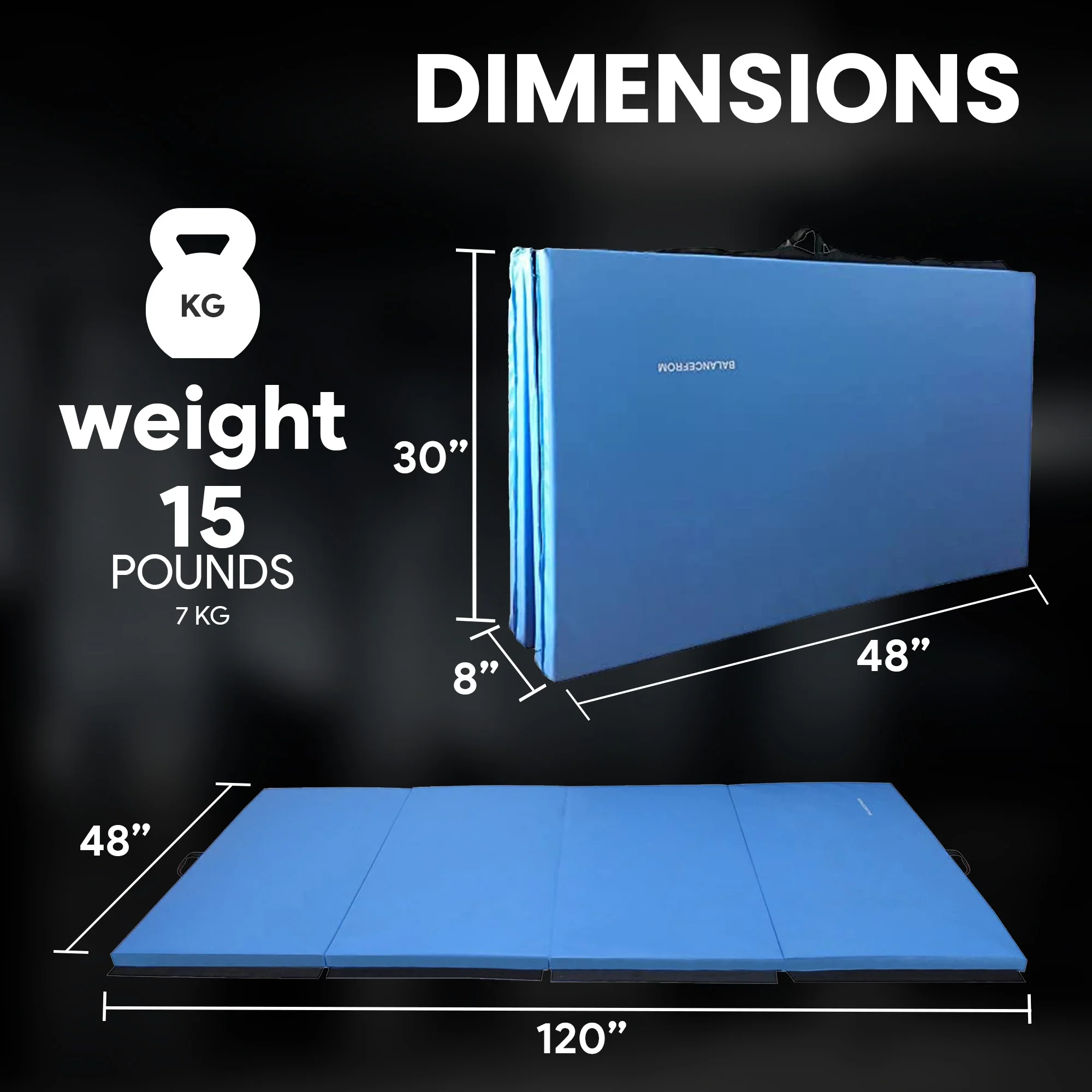 BalanceFrom Fitness 120 x 48