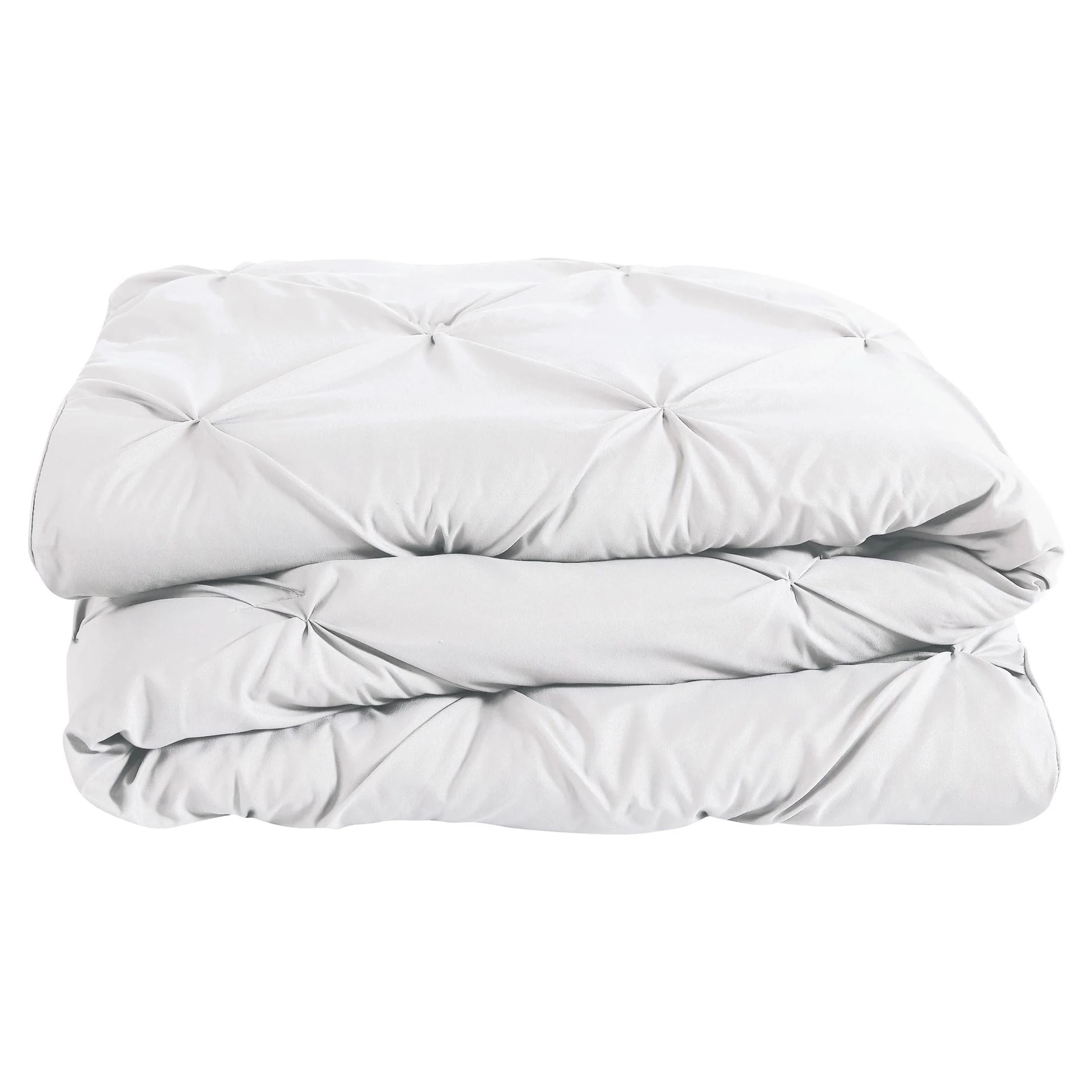 VCNY Home Carmen 4-Piece Navy Solid Pintuck Comforter Set, Queen - Womvr