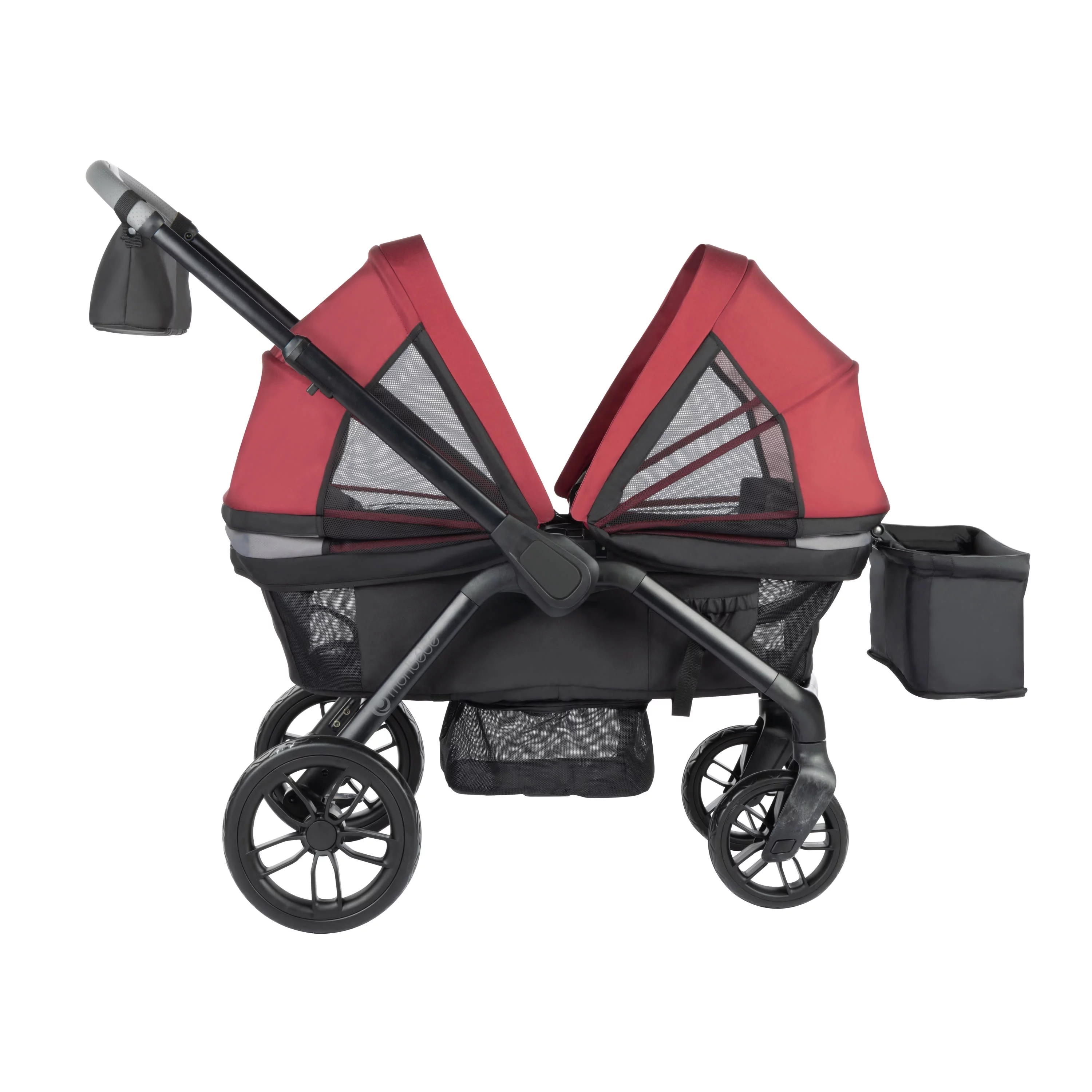 Monbebe Everyday Outings Wagon Stroller, Cobblestone Grey - Womvr