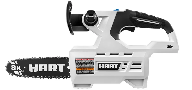 HART 20-Volt 8-inch Battery-Powered Pruning Chainsaw Kit, (1) 2.0Ah Lithium-Ion Battery - Womvr
