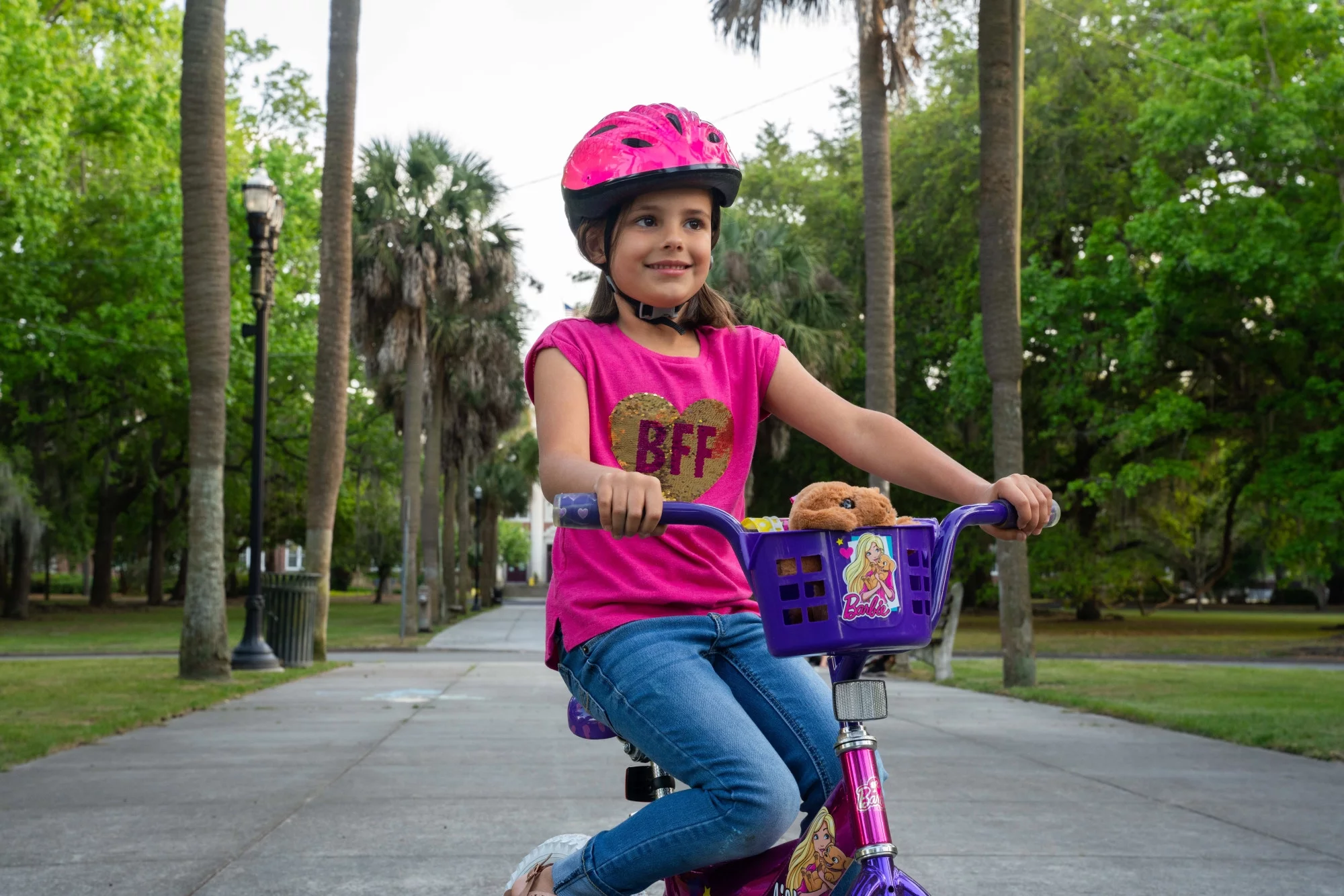 Dynacraft Barbie 16-inch  BMX Bike for Age 5-7 Years - Womvr