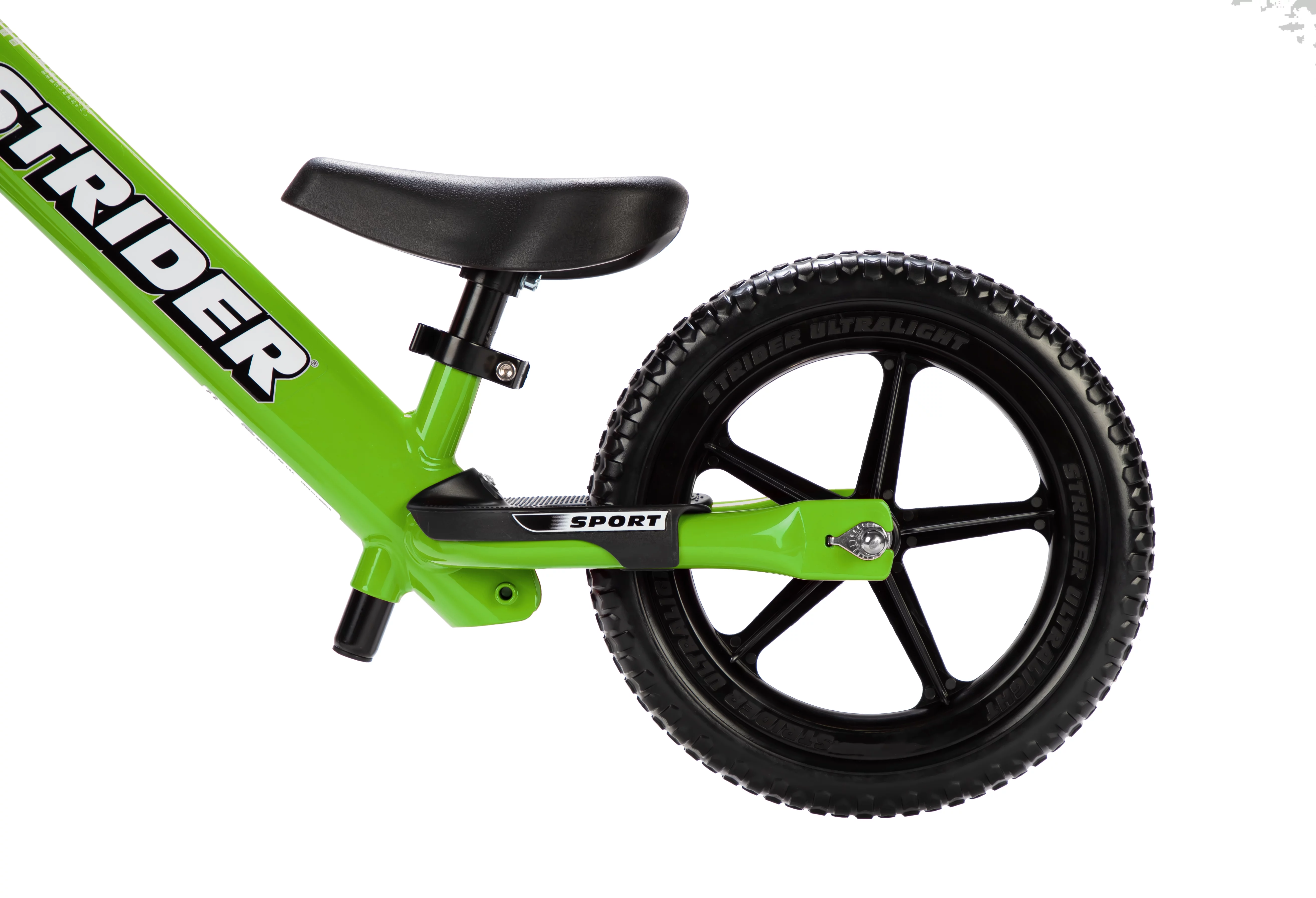 Strider - 12 Sport Balance Bike, Ages 18 Months to 5 Years - Blue - Womvr